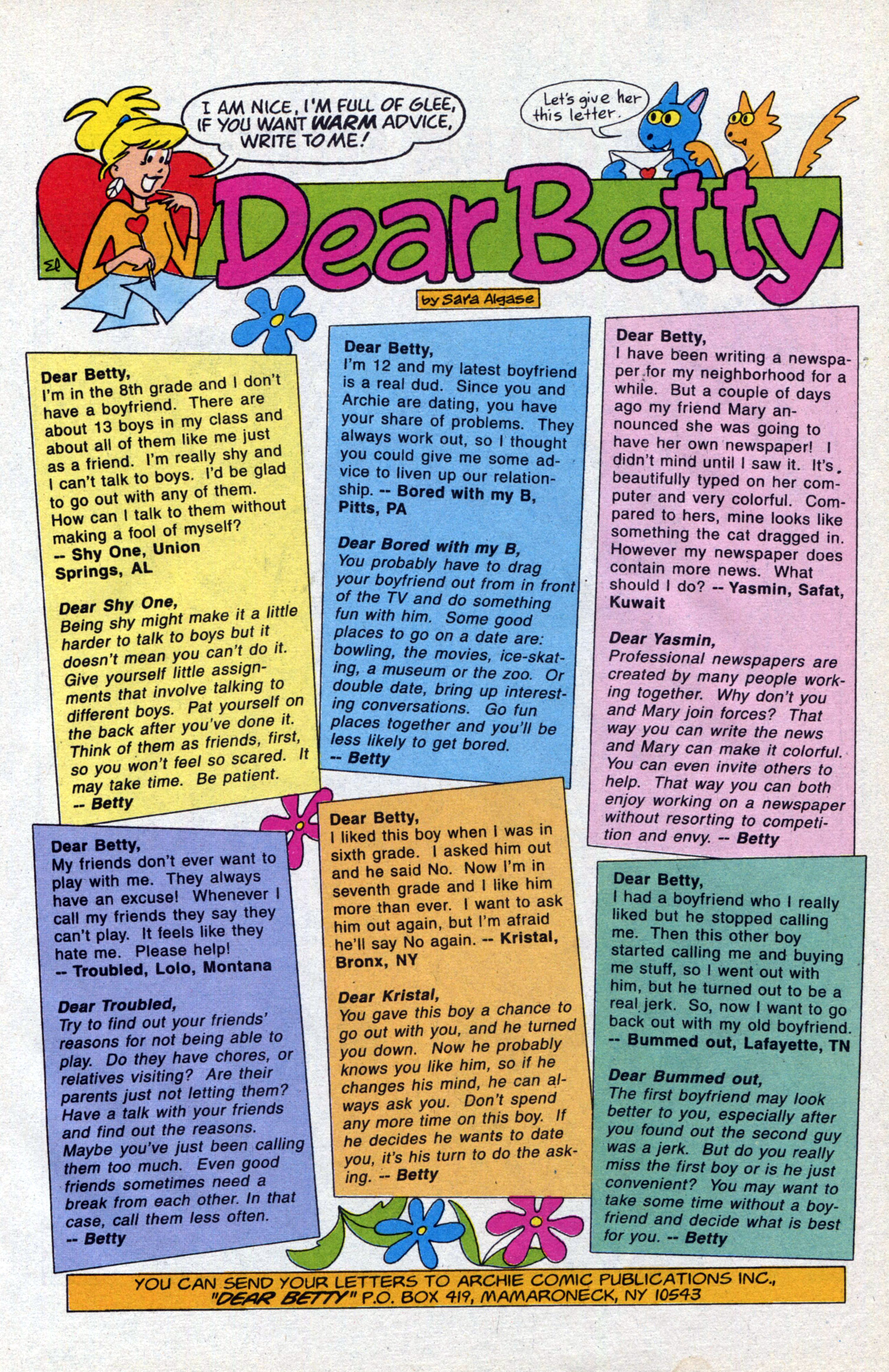 Read online Betty comic -  Issue #32 - 26