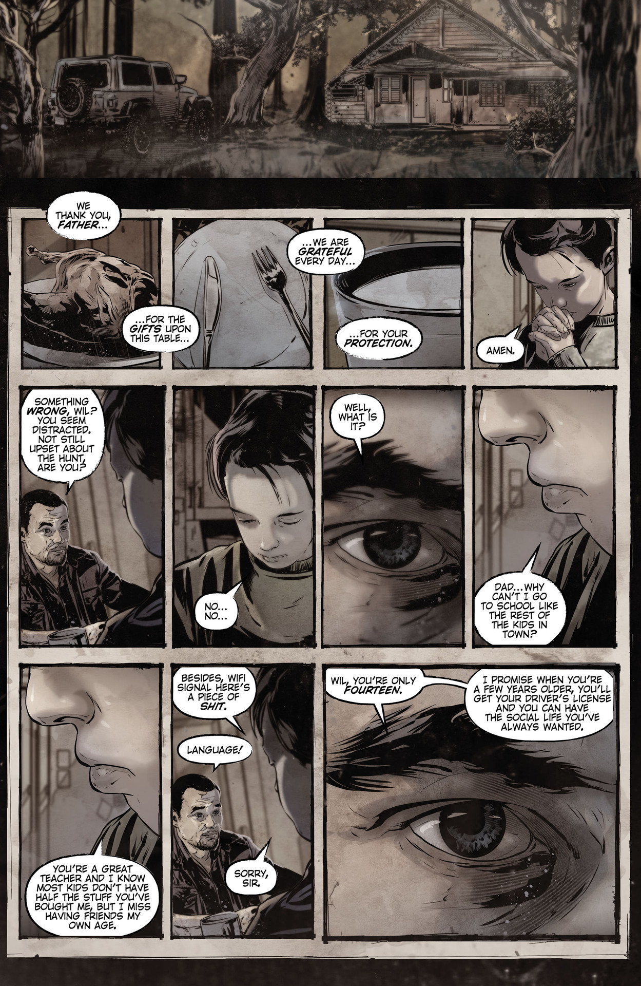 Read online Blood Commandment comic -  Issue #1 - 9