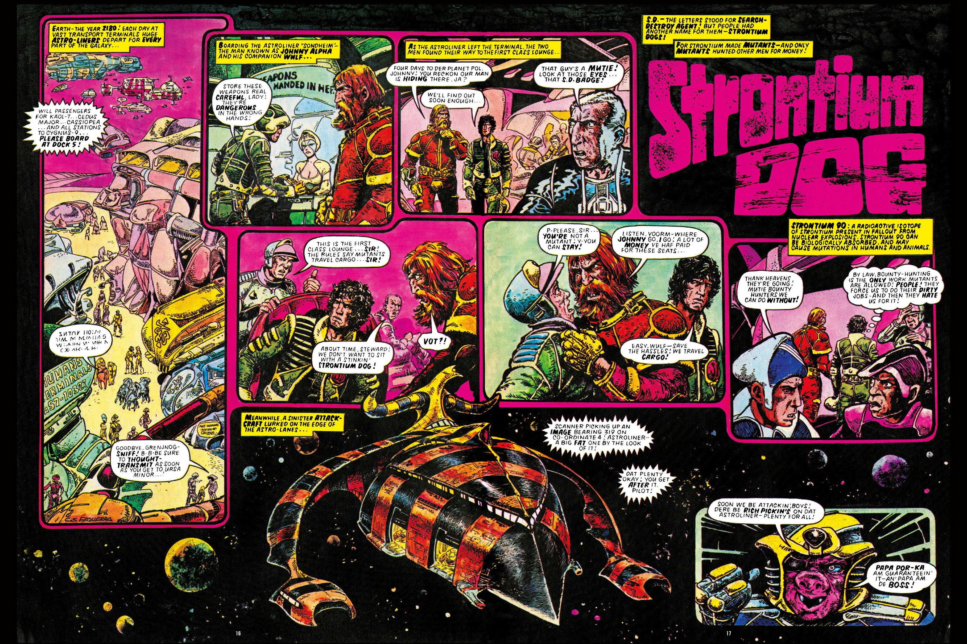 Read online Strontium Dog Search and Destroy: The Starlord Years comic -  Issue # TPB - 17