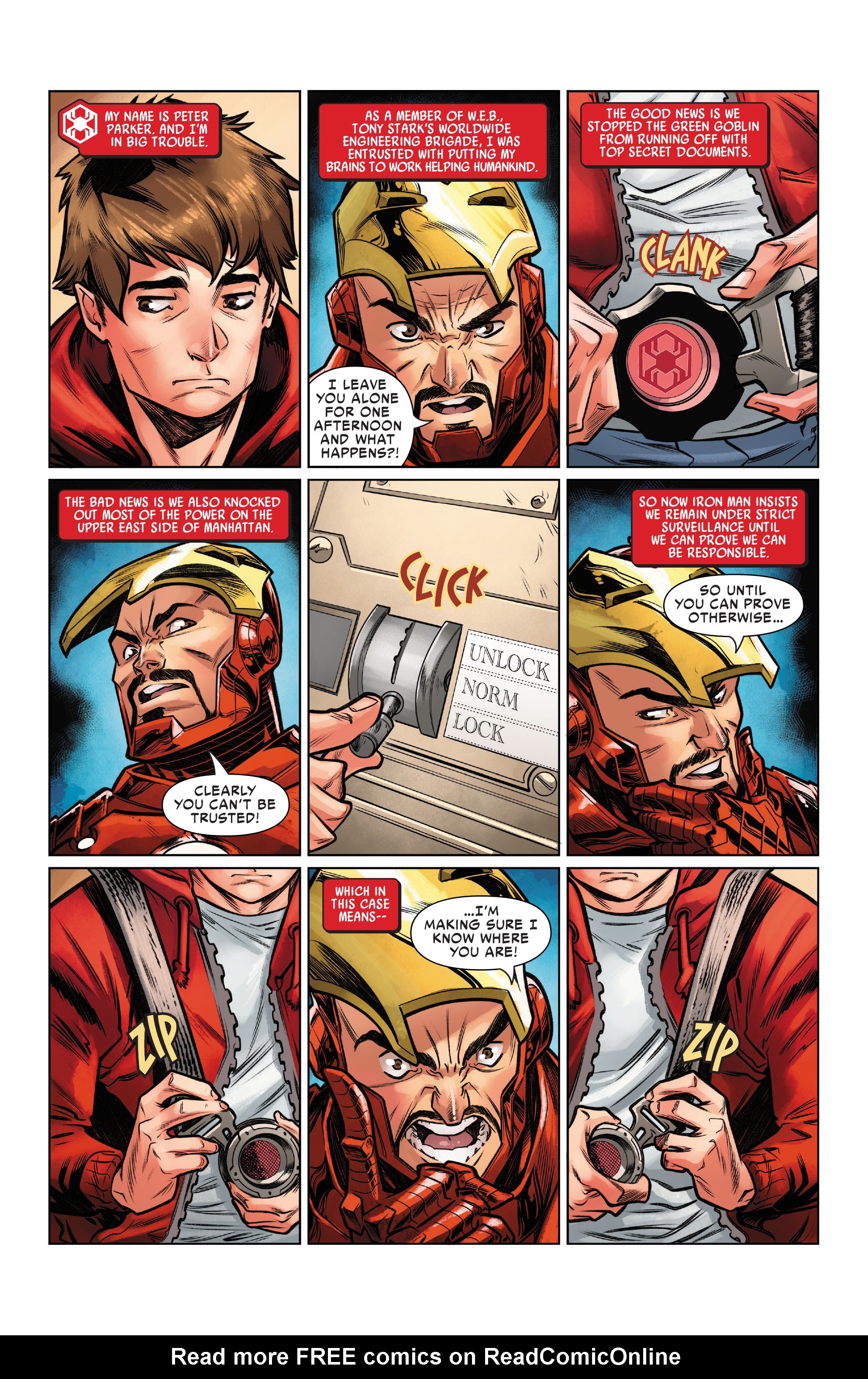 Read online W.E.B. Of Spider-Man comic -  Issue #3 - 3