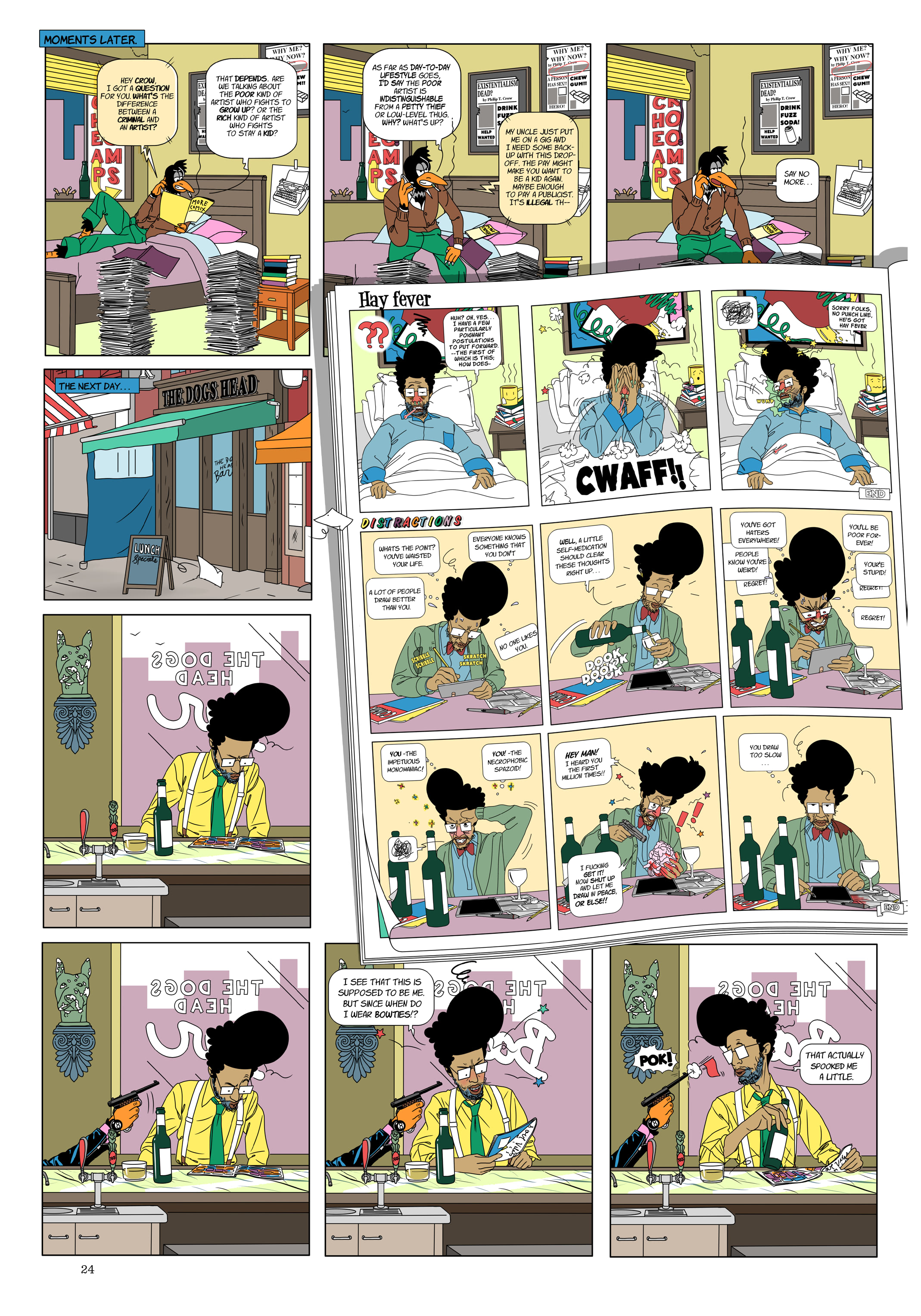 Read online Now: The New Comics Anthology comic -  Issue #8 - 25