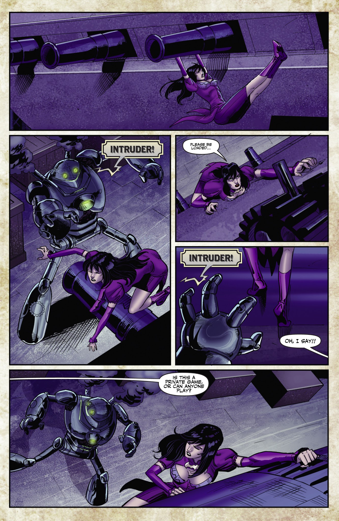 Read online Legenderry: Vampirella comic -  Issue #2 - 22