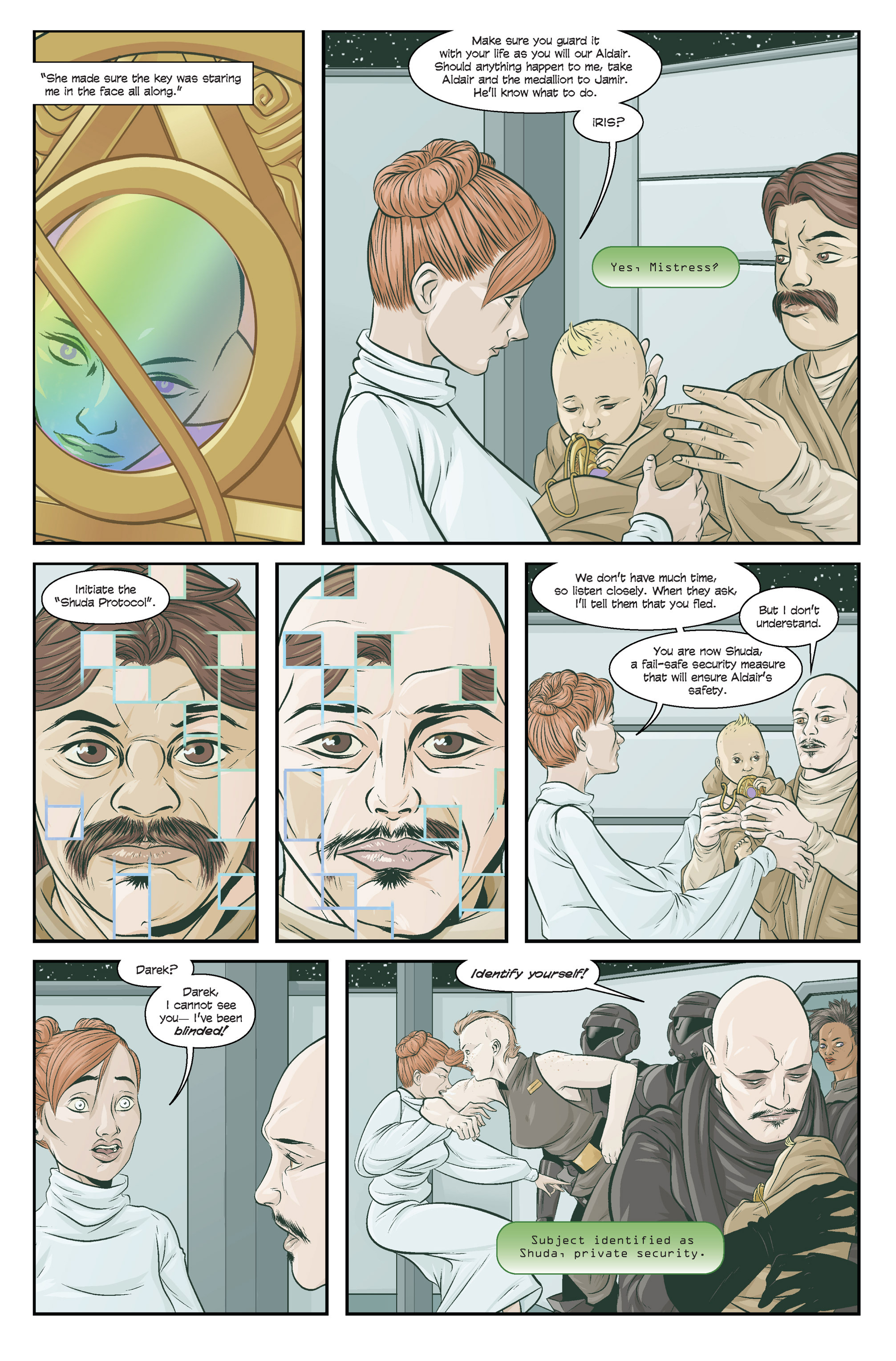 Read online Skinned comic -  Issue #5 - 9