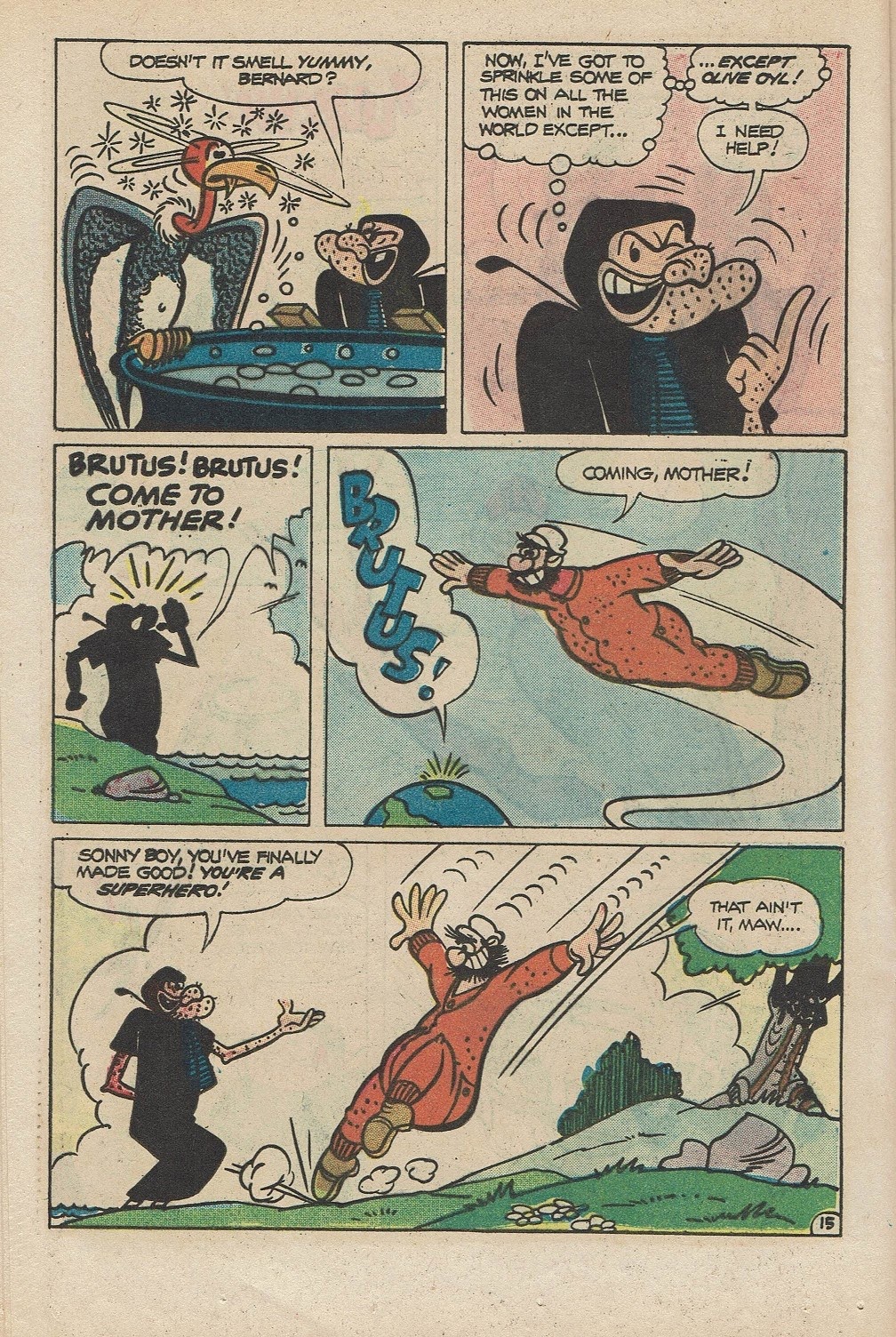 Read online Popeye (1948) comic -  Issue #137 - 20