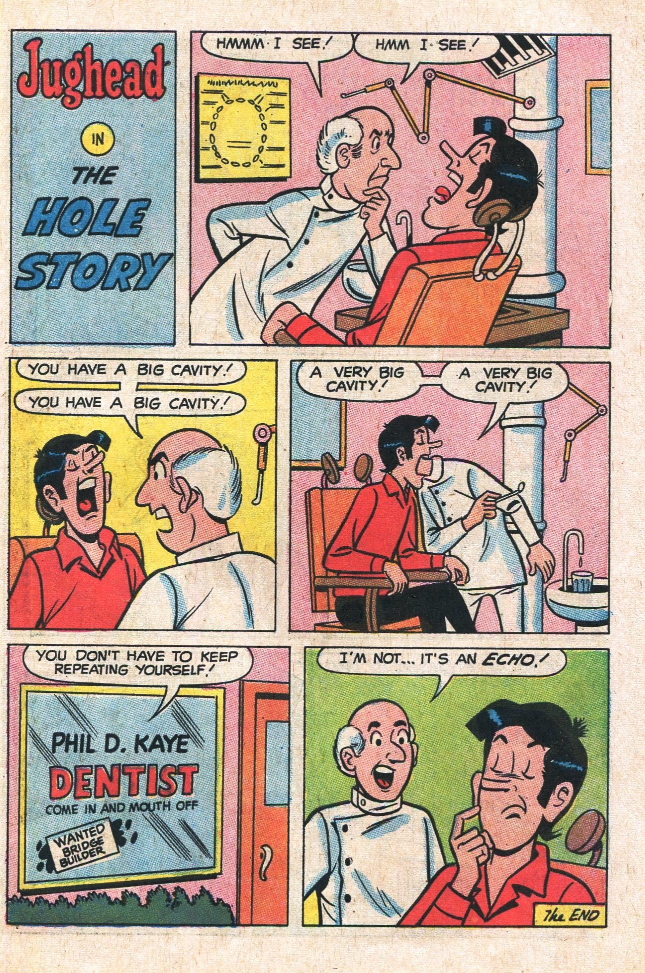 Read online Jughead's Jokes comic -  Issue #12 - 61