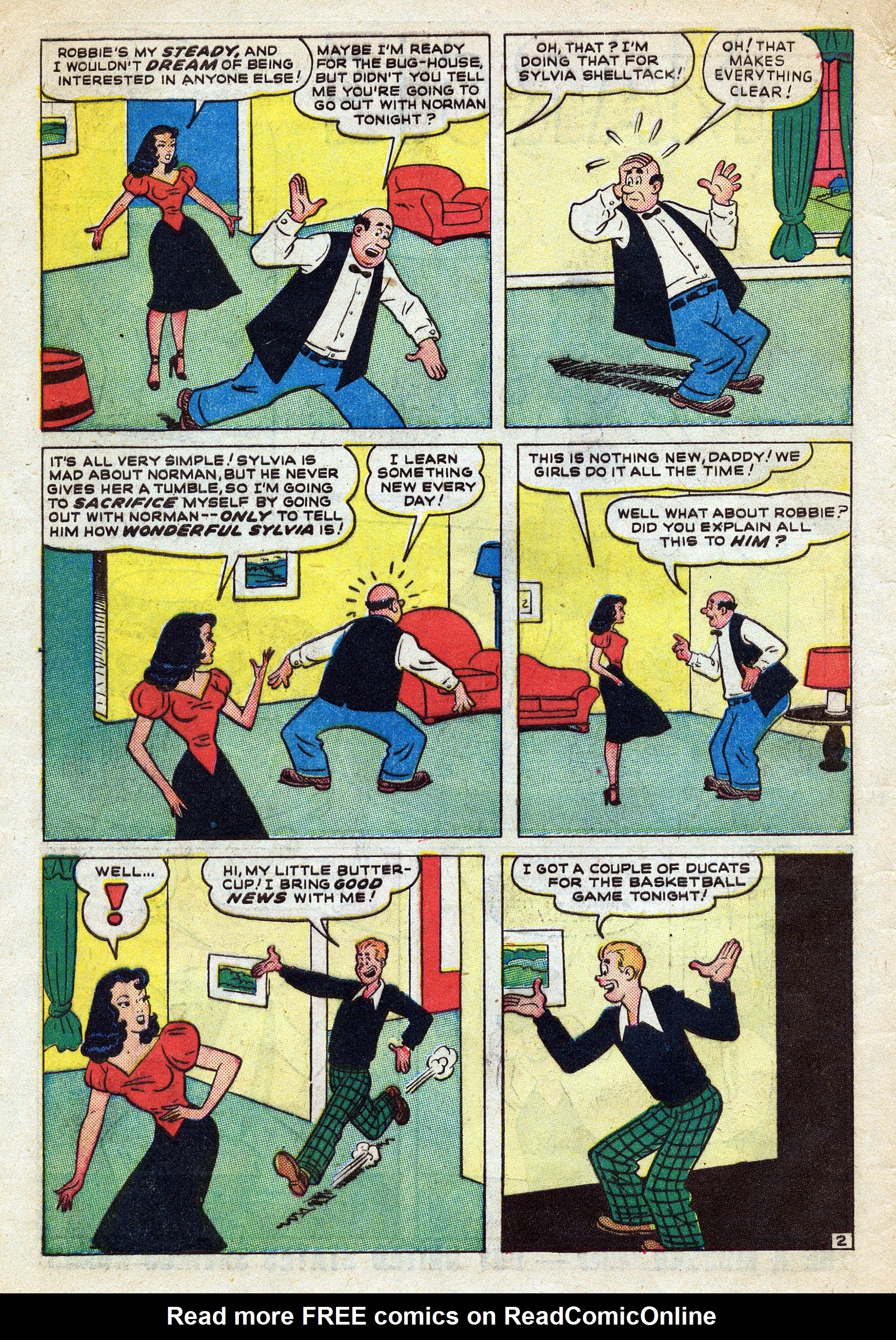 Read online Margie Comics comic -  Issue #48 - 42