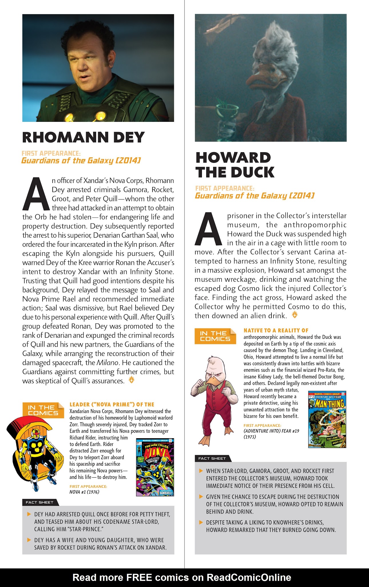 Read online Guidebook to the Marvel Cinematic Universe - Marvel's Guardians of the Galaxy comic -  Issue # Full - 20