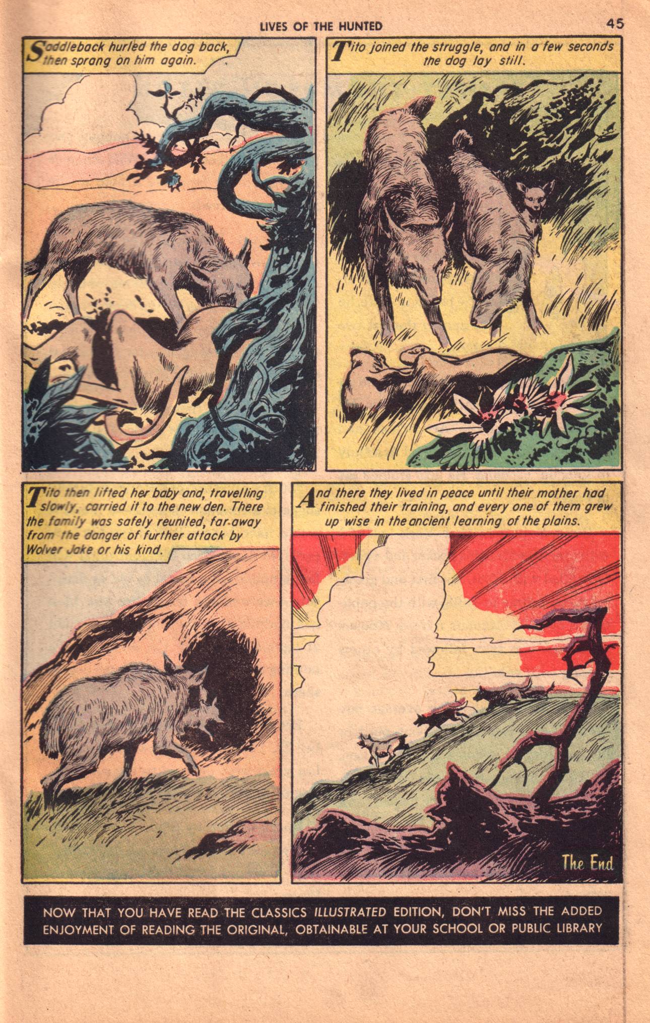 Read online Classics Illustrated comic -  Issue #157 - 47