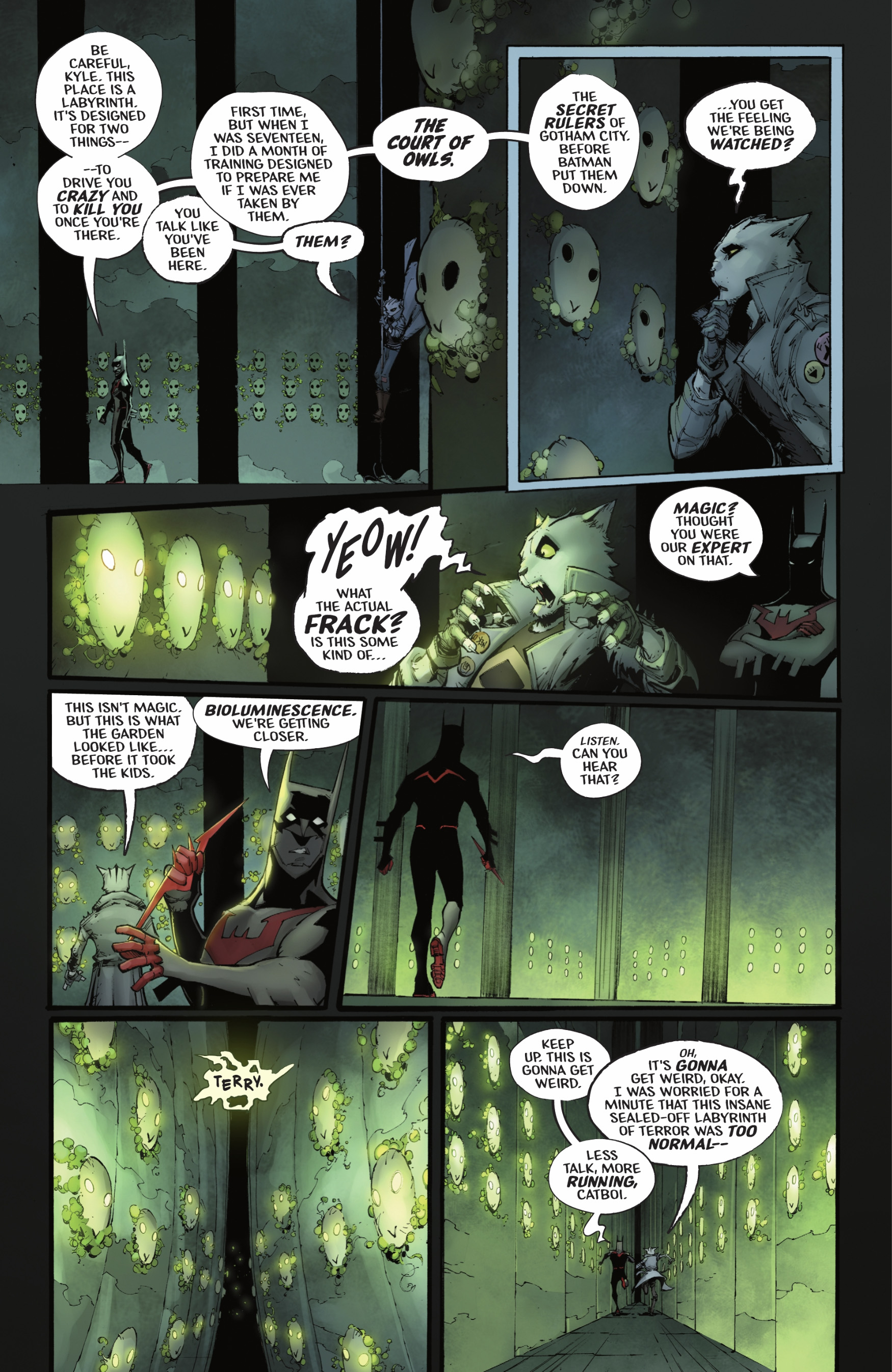 Read online Batman Beyond: Neo-Gothic comic -  Issue #3 - 7