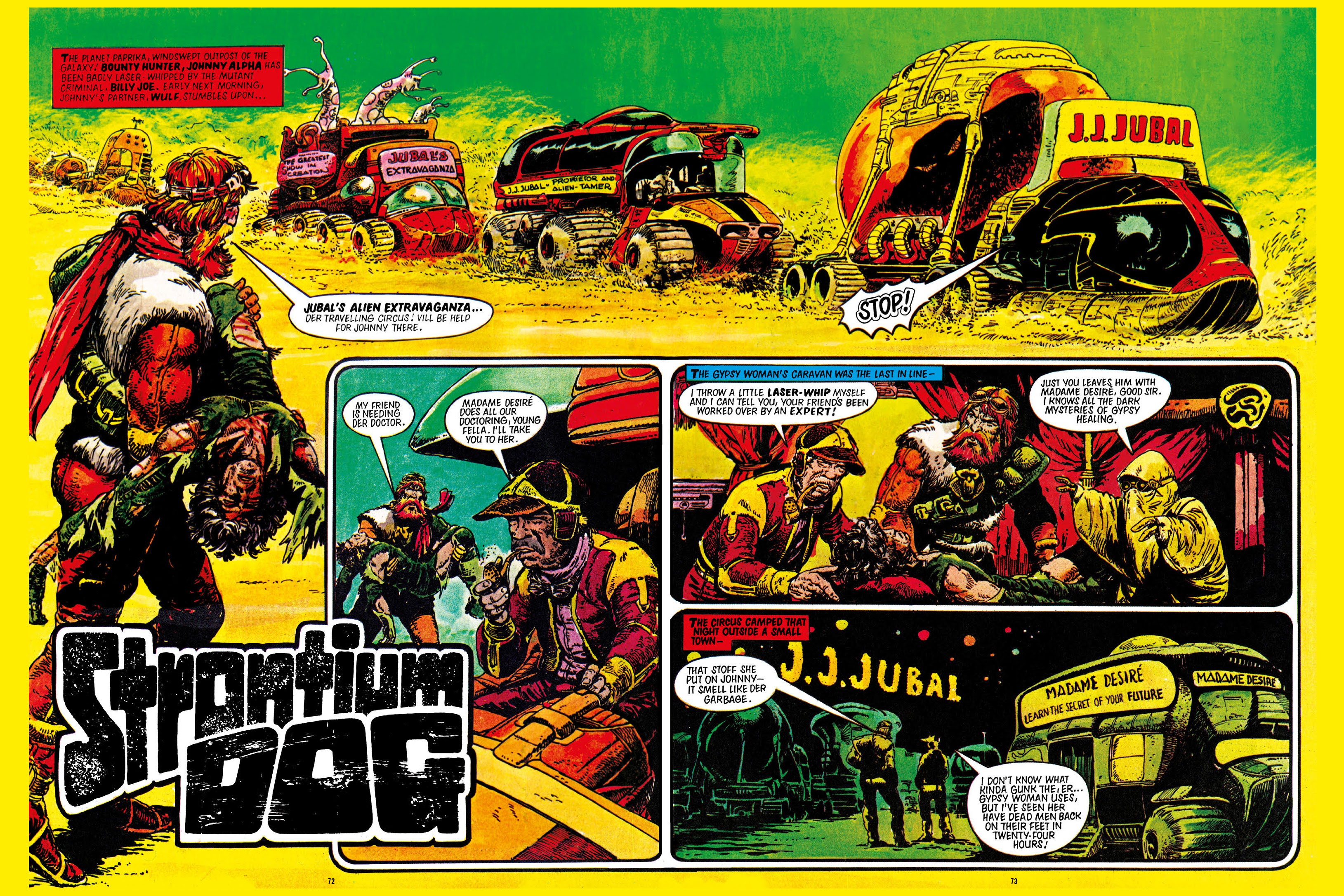 Read online Strontium Dog Search and Destroy: The Starlord Years comic -  Issue # TPB - 66