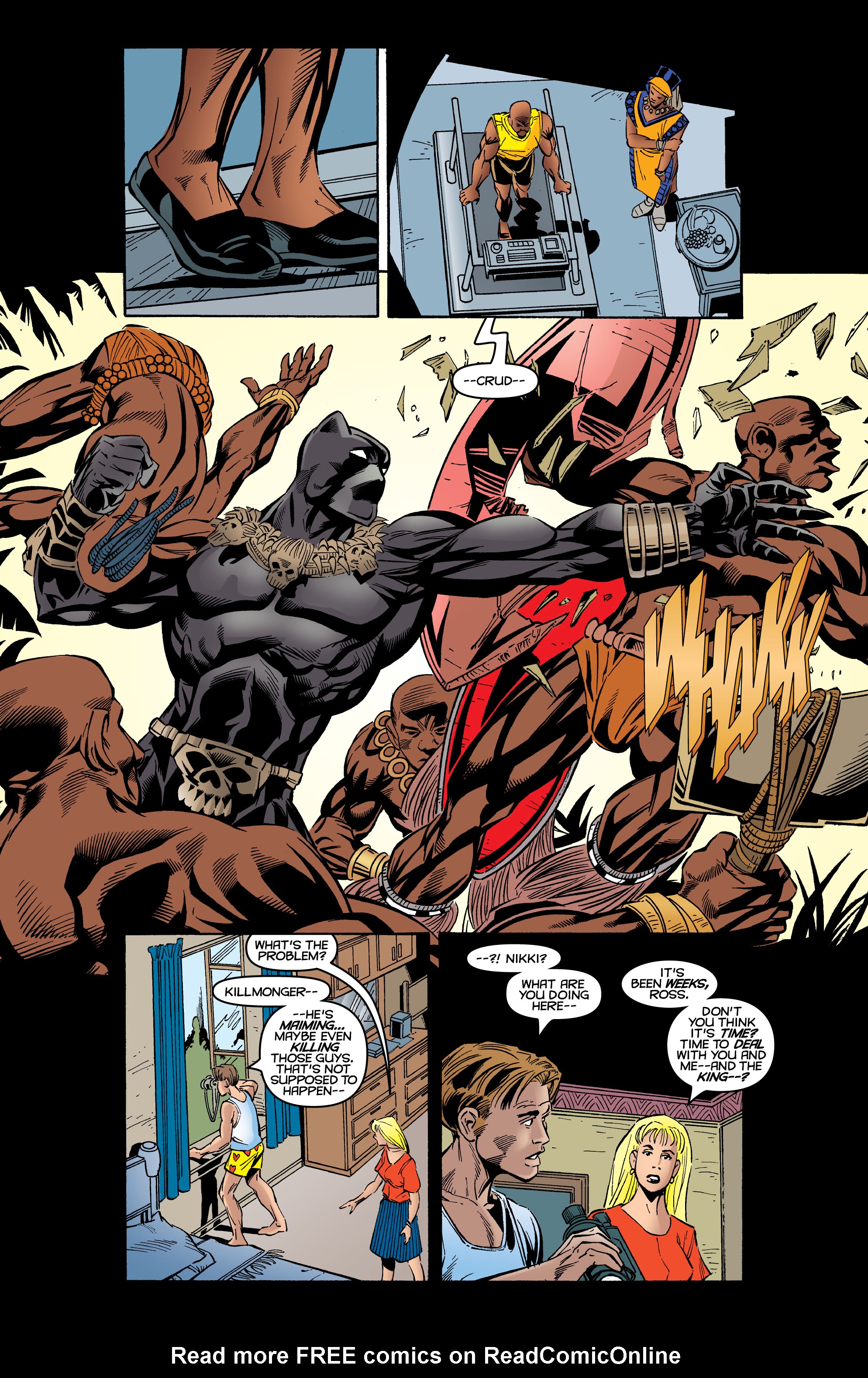 Read online Black Panther by Christopher Priest Omnibus comic -  Issue # TPB (Part 6) - 67