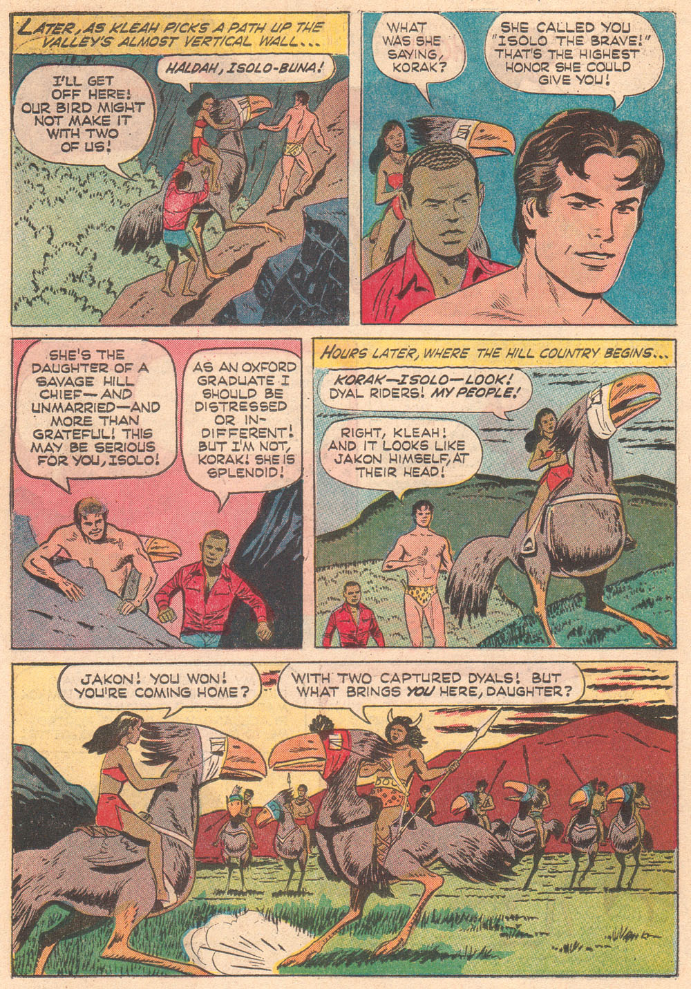Read online Korak, Son of Tarzan (1964) comic -  Issue #17 - 22