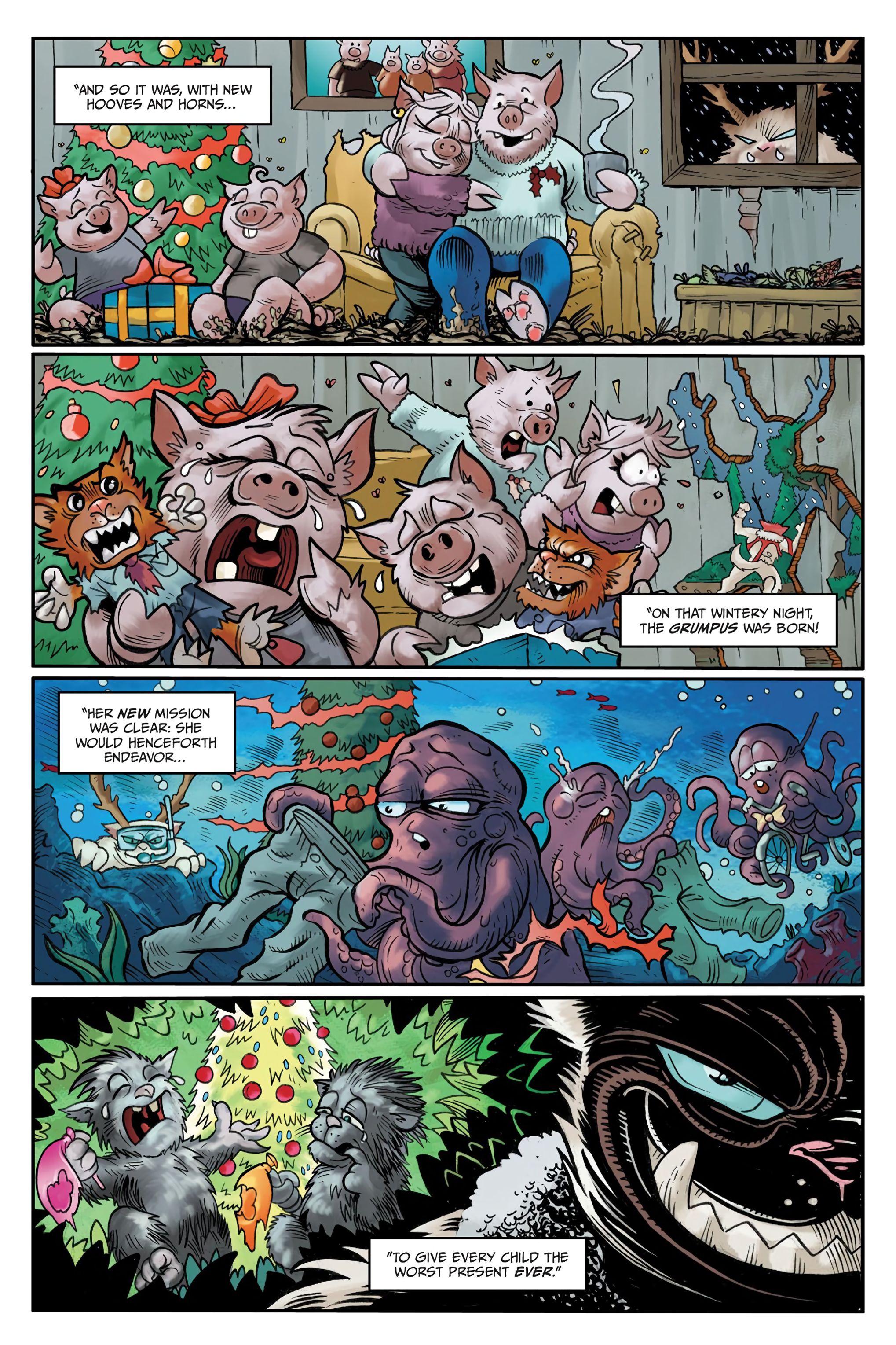 Read online Grumpy Cat: The Grumpus and Other Horrible Holiday Tales comic -  Issue # TPB - 16