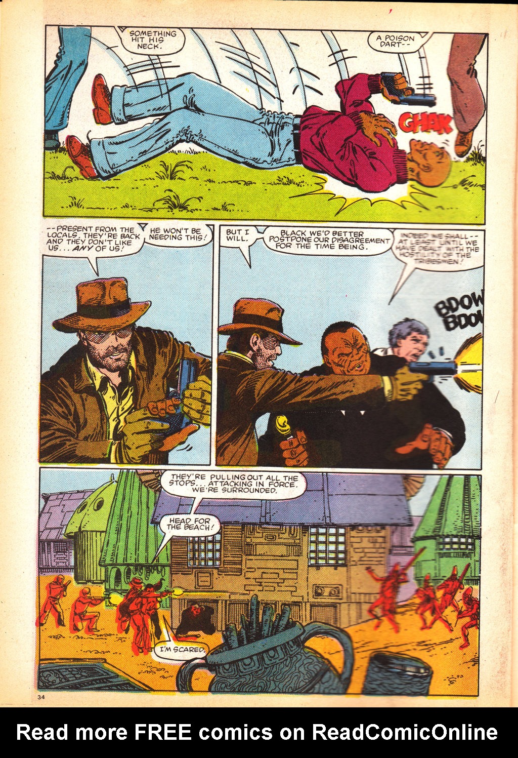Read online Indiana Jones comic -  Issue #2 - 32