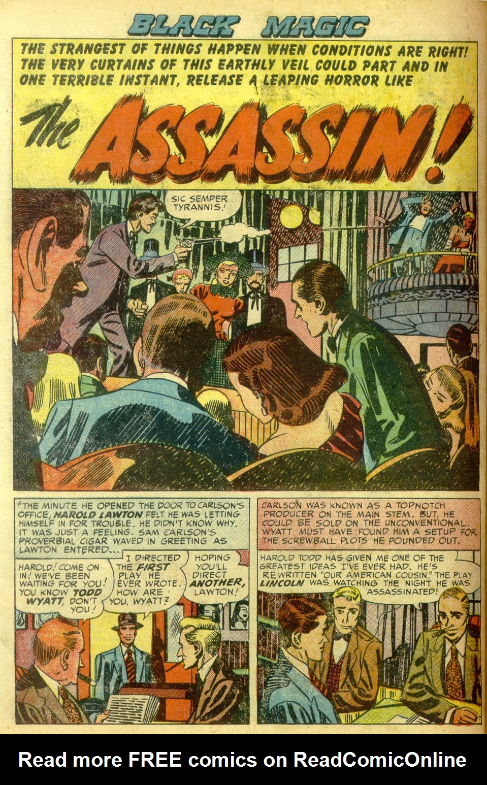 Read online Black Magic (1950) comic -  Issue #10 - 34