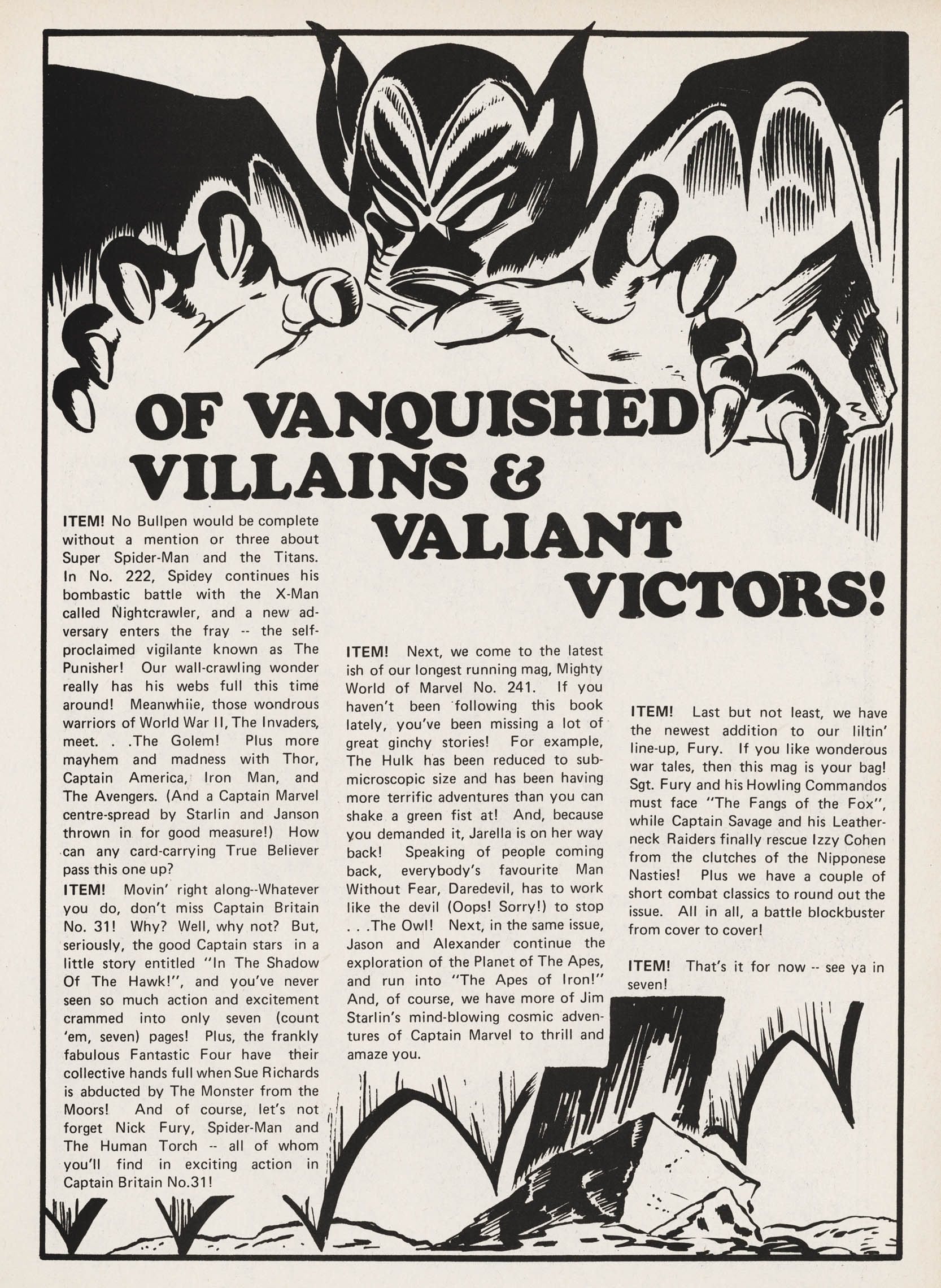 Read online Captain Britain (1976) comic -  Issue #31 - 9