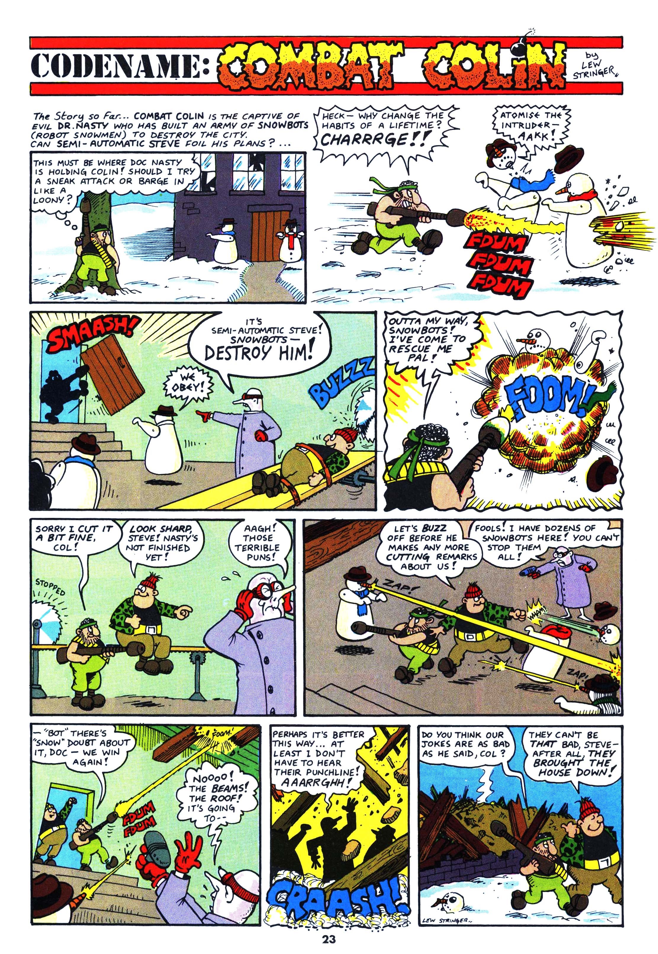Read online Action Force comic -  Issue #47 - 23