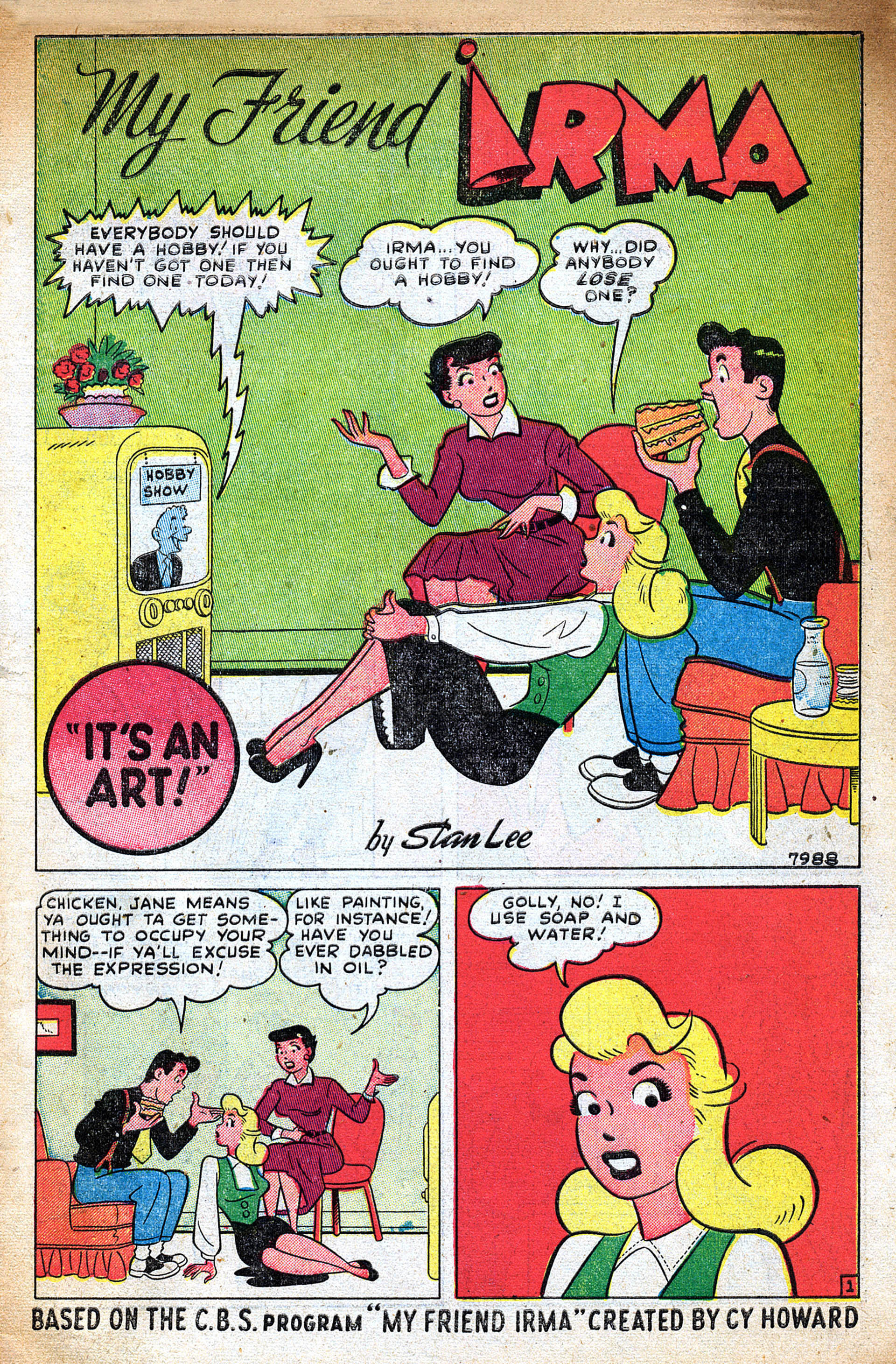 Read online My Friend Irma comic -  Issue #8 - 3