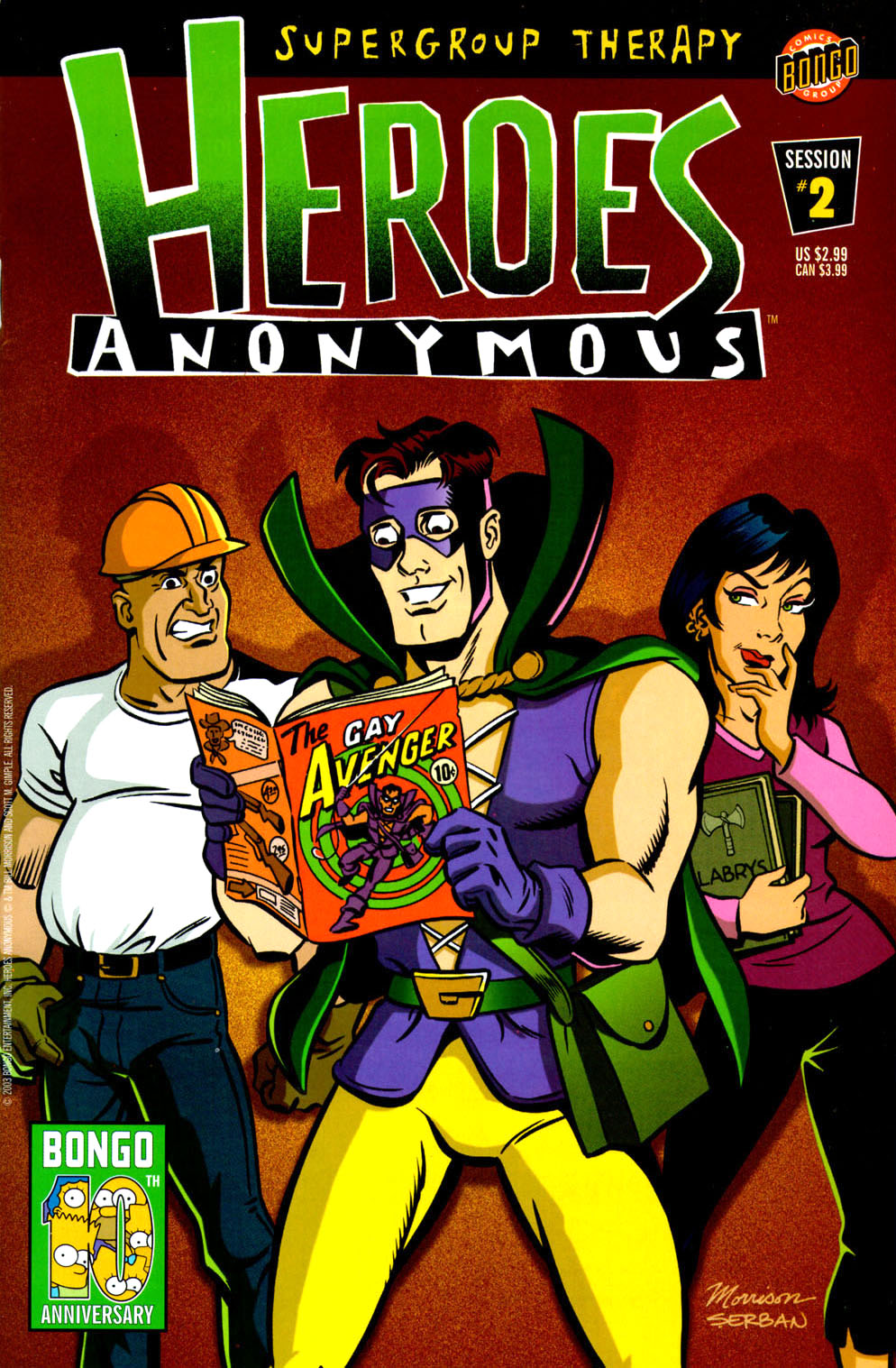 Read online Heroes Anonymous comic -  Issue #2 - 1