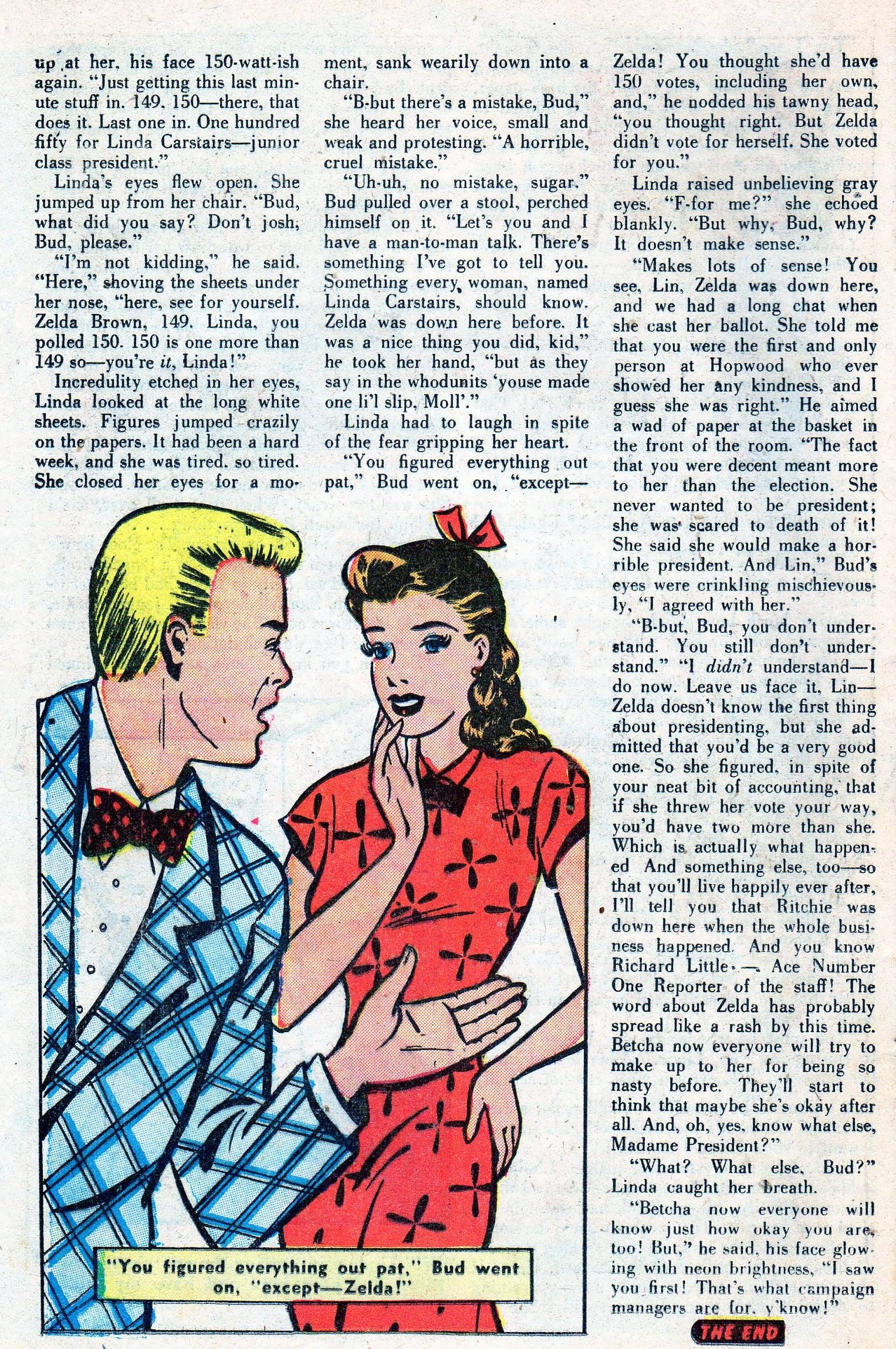 Read online Junior Miss (1947) comic -  Issue #32 - 28