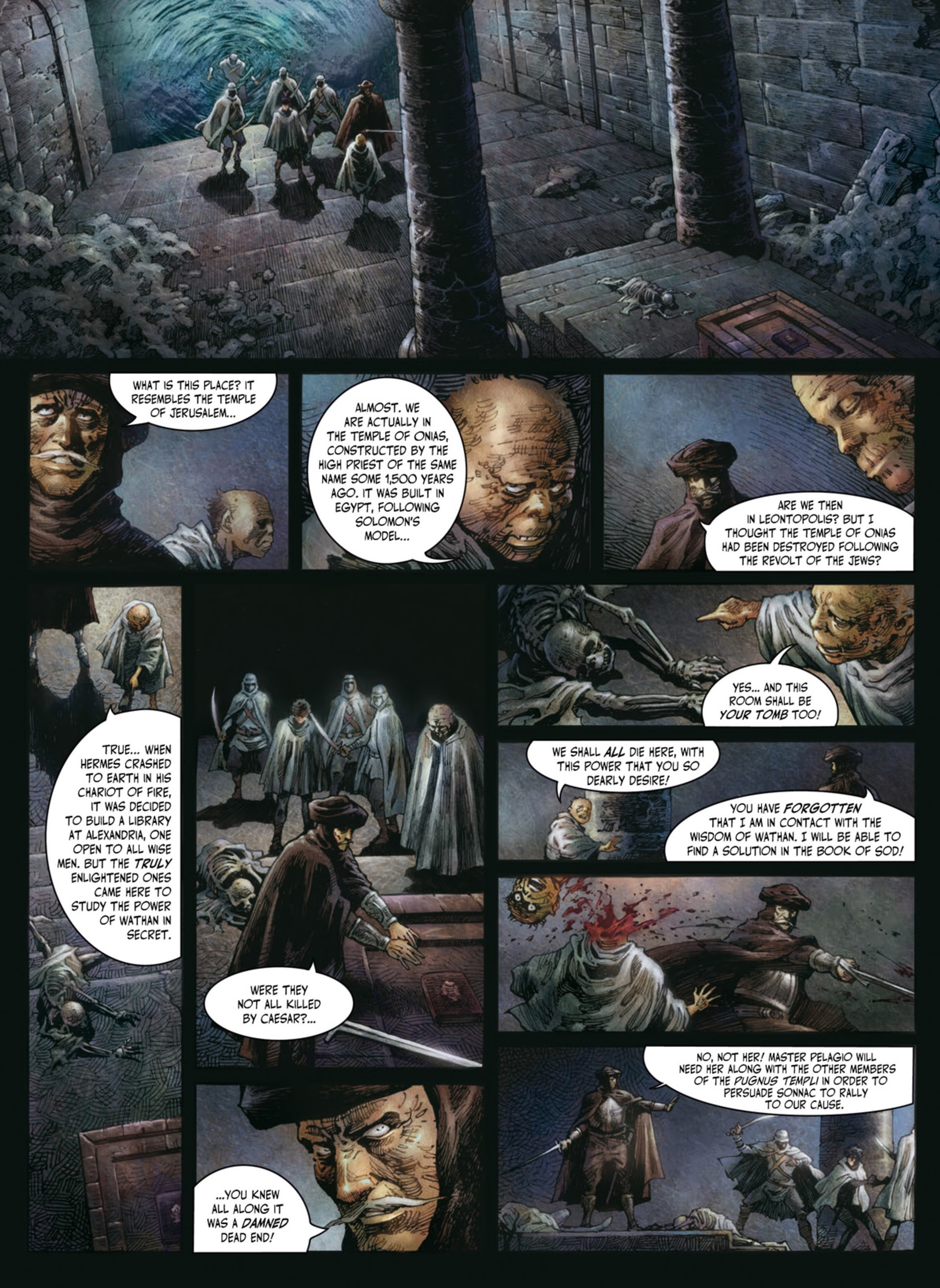 Read online Crusades comic -  Issue #3 - 28