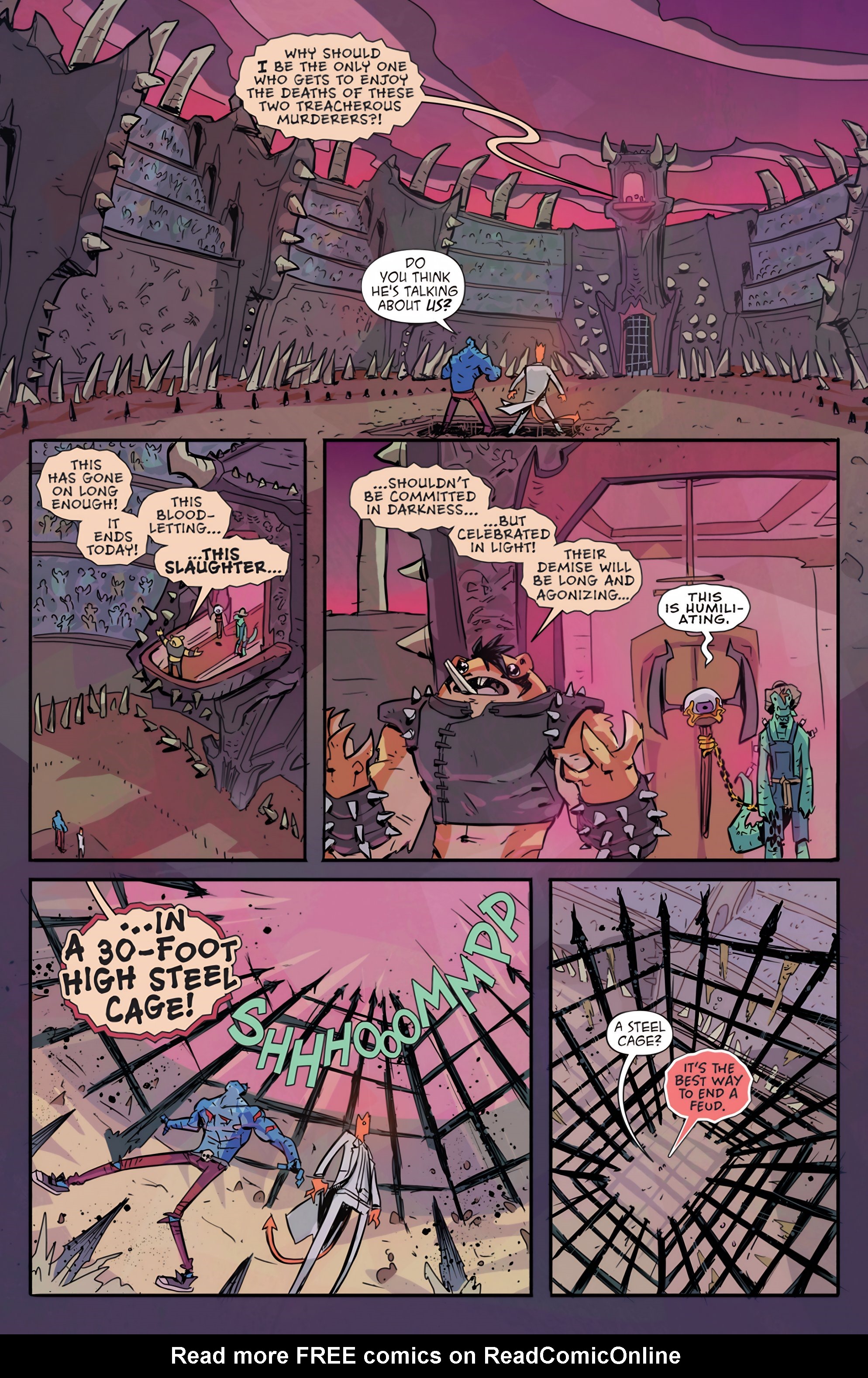 Read online Metalshark Bro: Assault On Hamzig Island comic -  Issue # TPB - 89