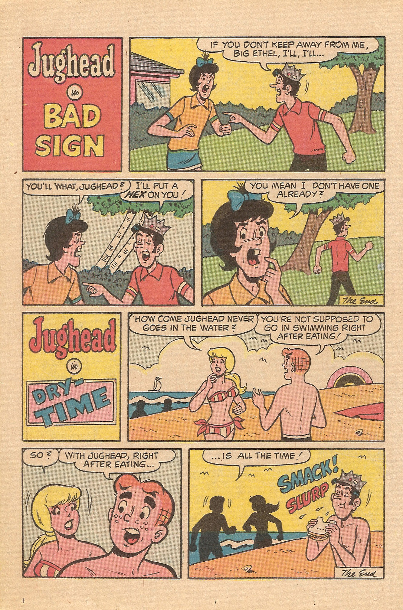 Read online Jughead's Jokes comic -  Issue #22 - 18
