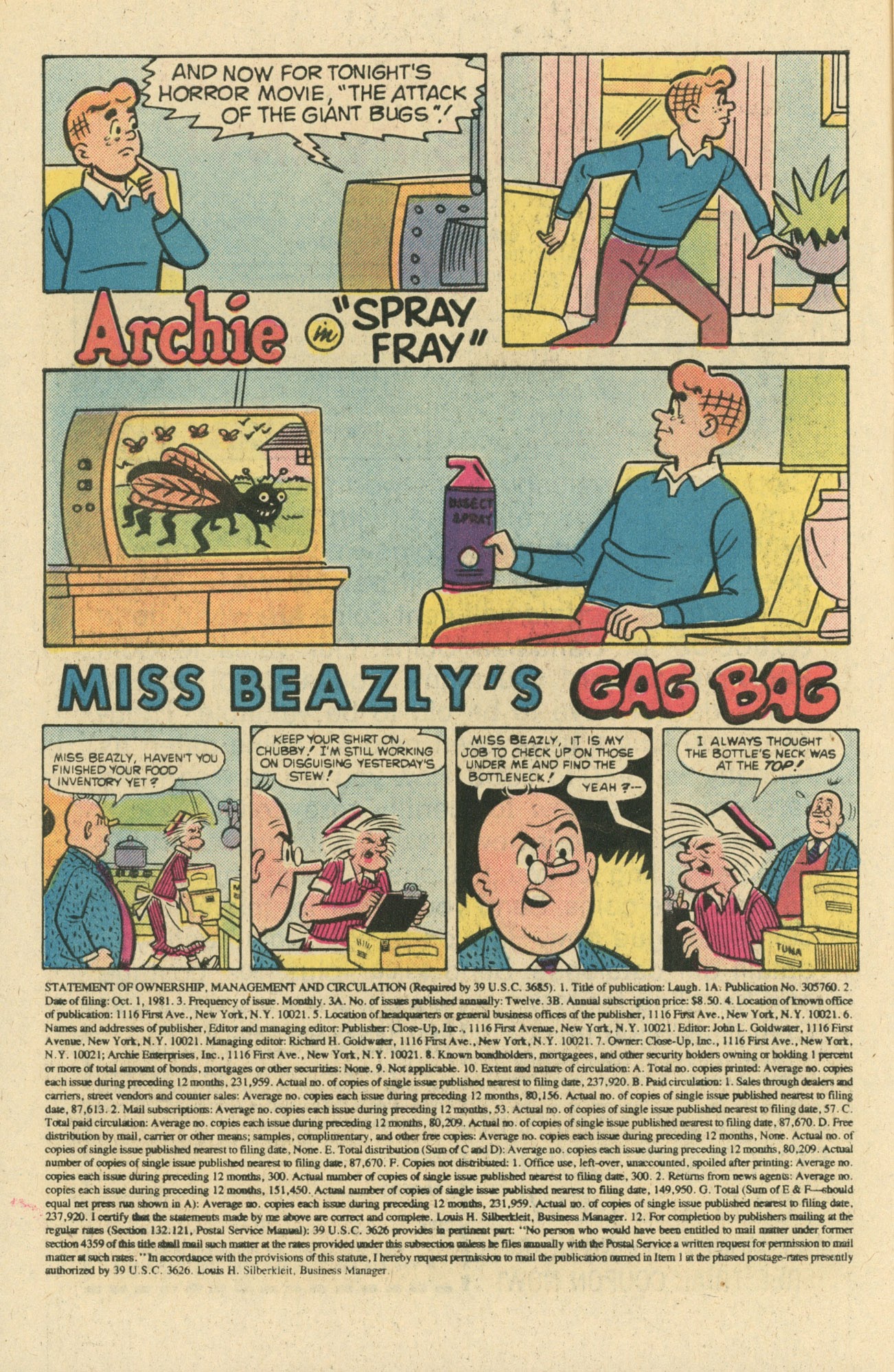 Read online Laugh (Comics) comic -  Issue #372 - 10