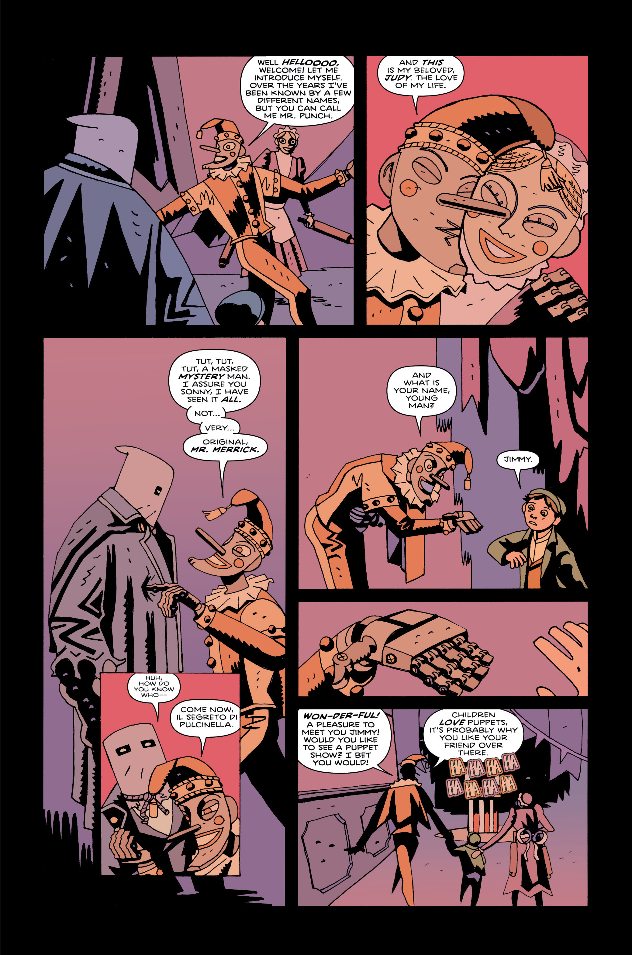 Read online Merrick: The Sensational Elephantman comic -  Issue #9 - 18