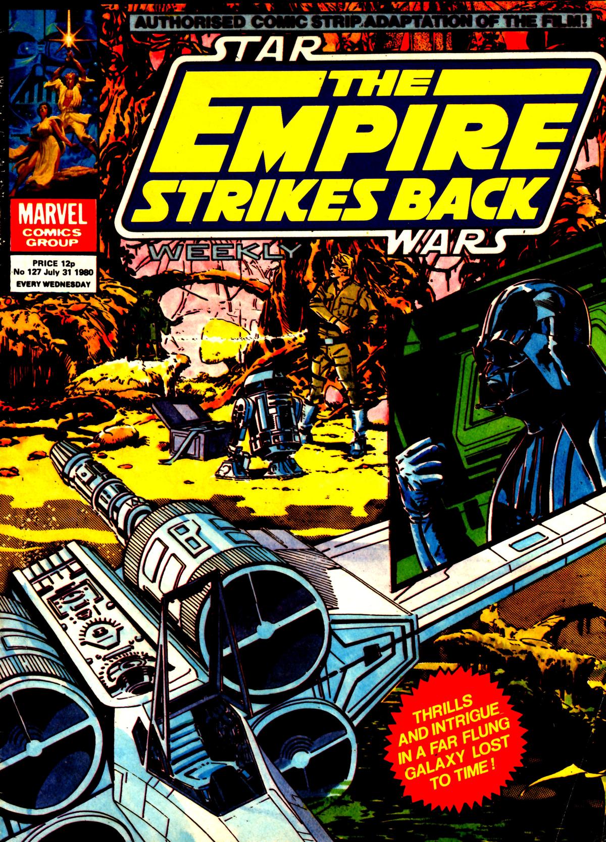 Read online Star Wars Weekly: The Empire Strikes Back comic -  Issue #127 - 1