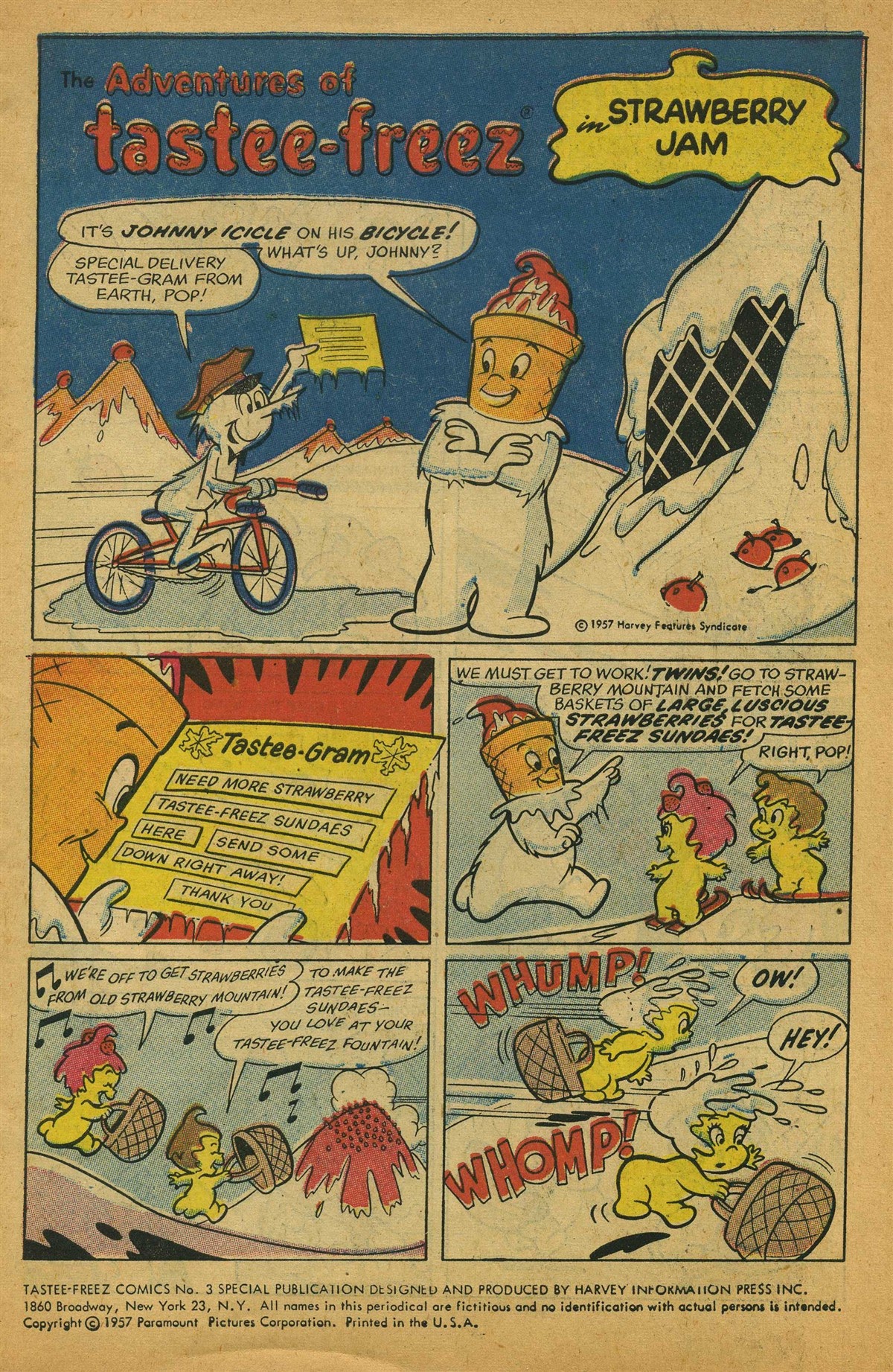 Read online Tastee-Freez Comics comic -  Issue #3 - 3