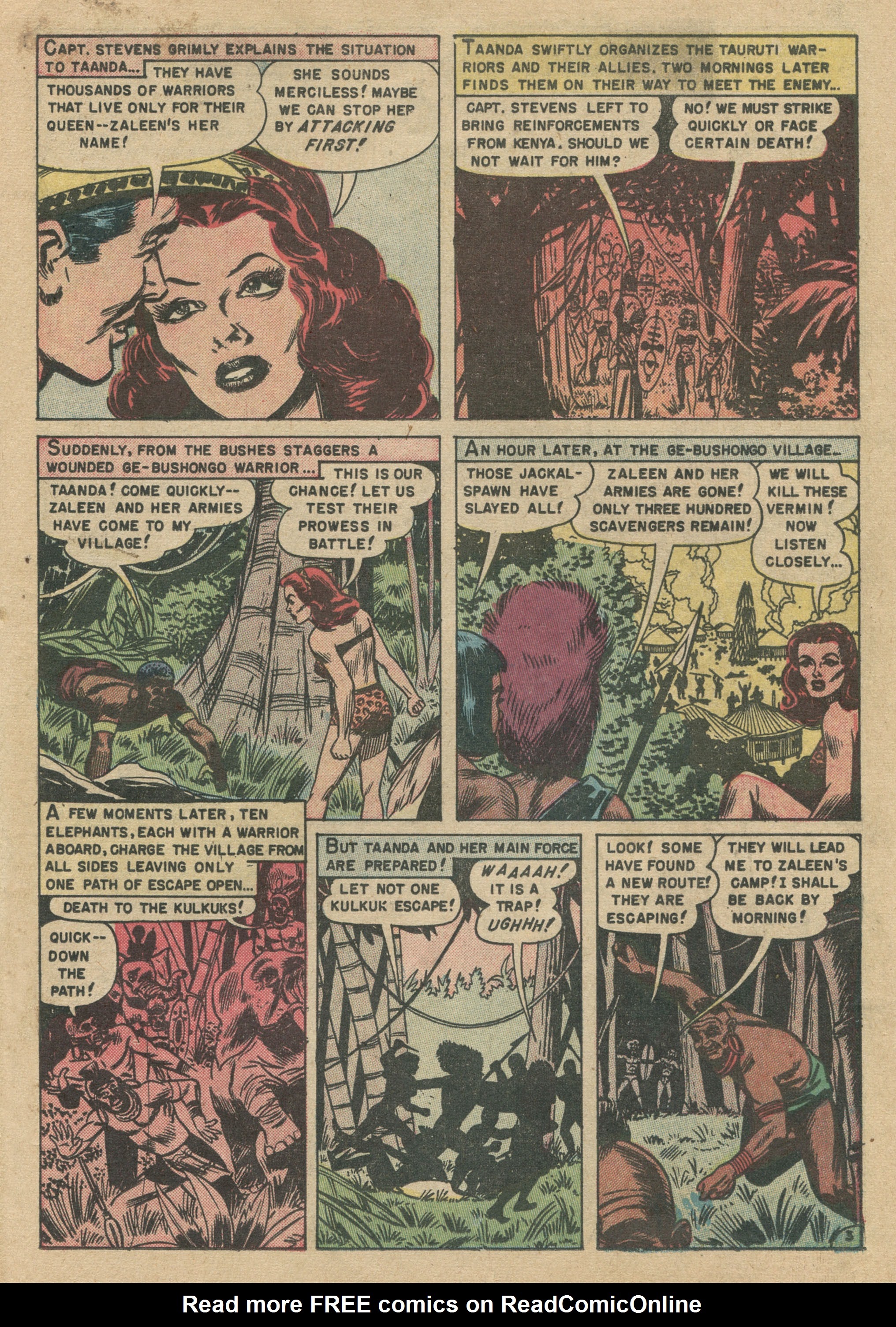 Read online Taanda White Princess of the Jungle comic -  Issue #2 - 19