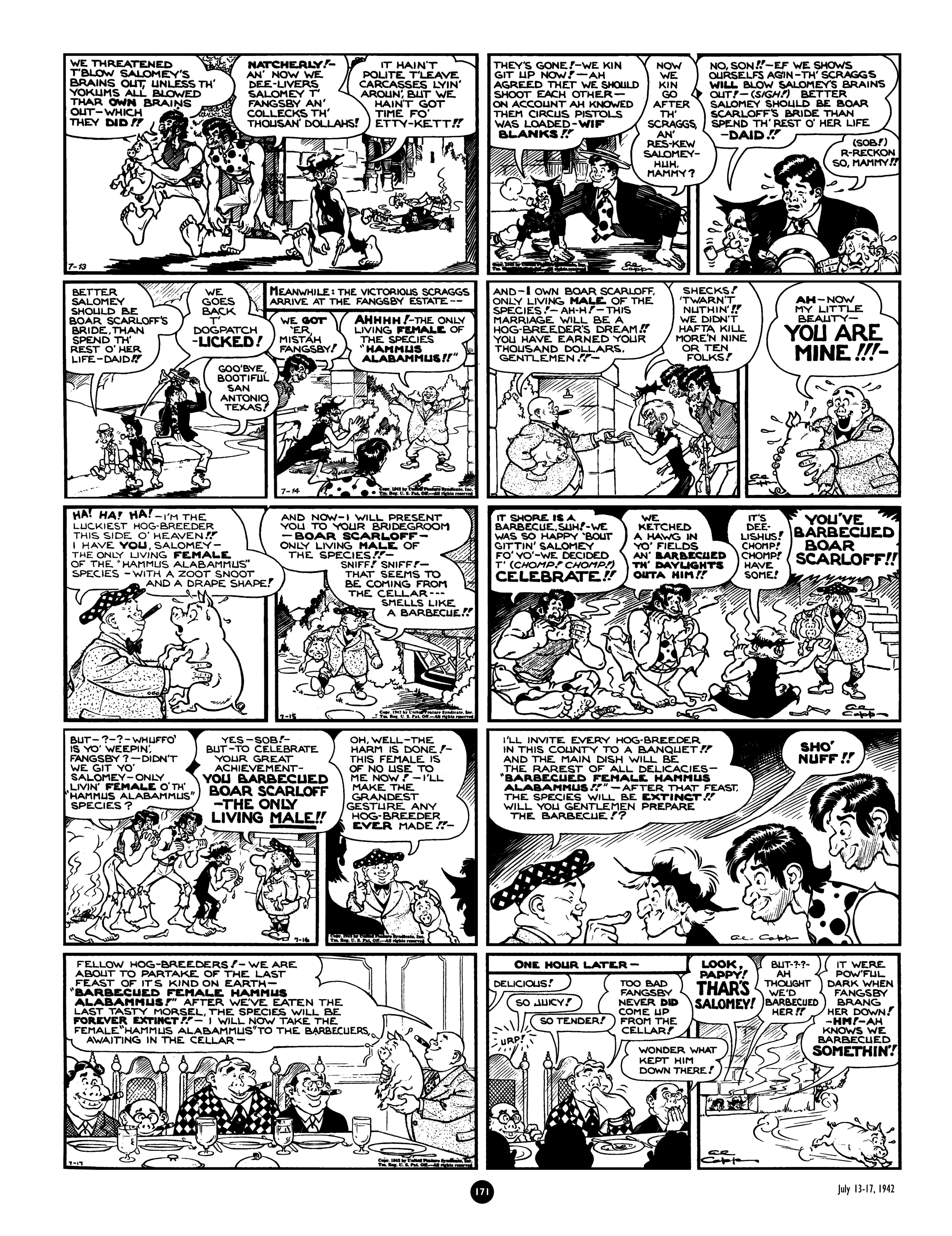 Read online Al Capp's Li'l Abner Complete Daily & Color Sunday Comics comic -  Issue # TPB 4 (Part 2) - 73