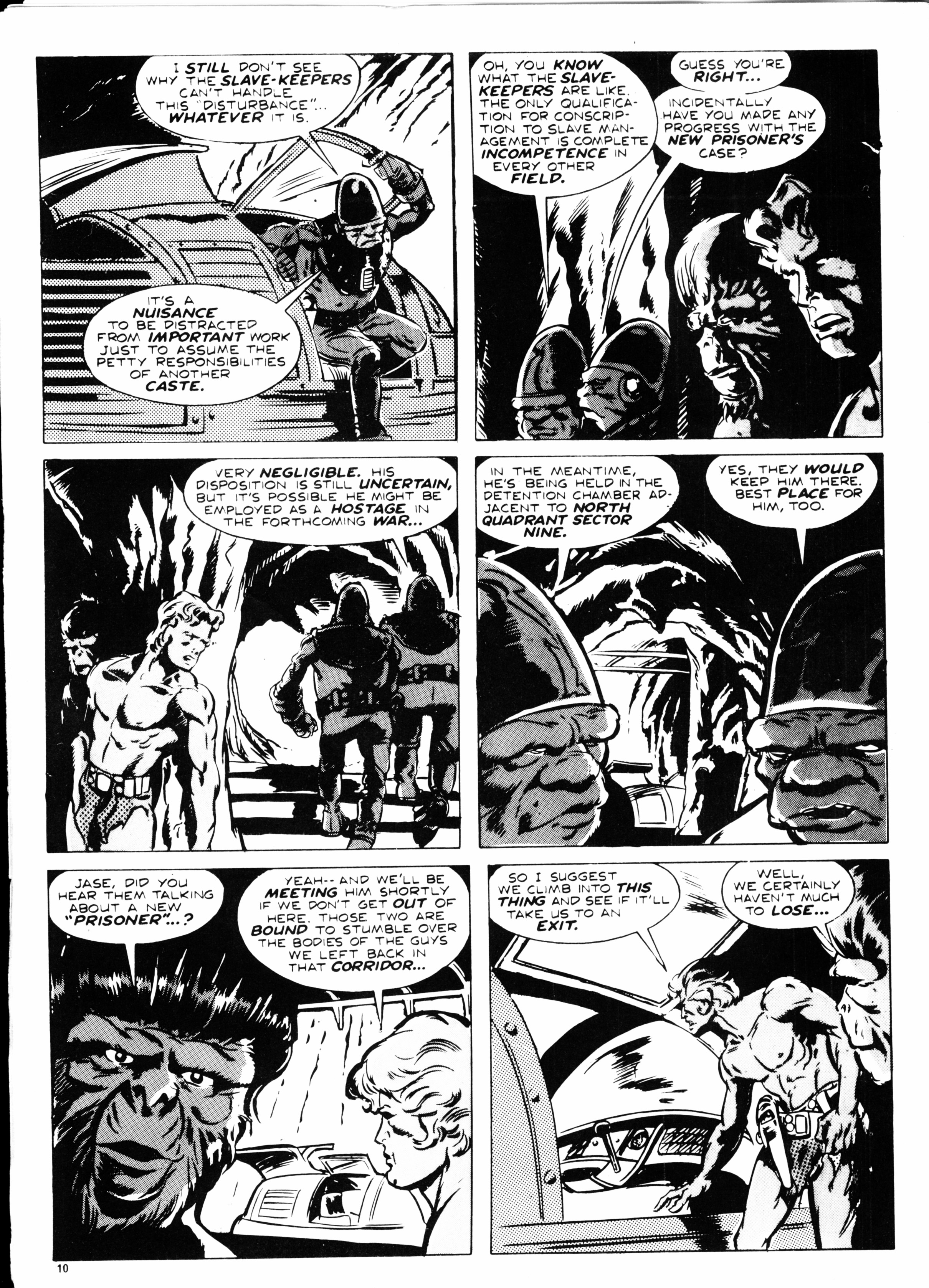 Read online Planet of the Apes (1974) comic -  Issue #16 - 9