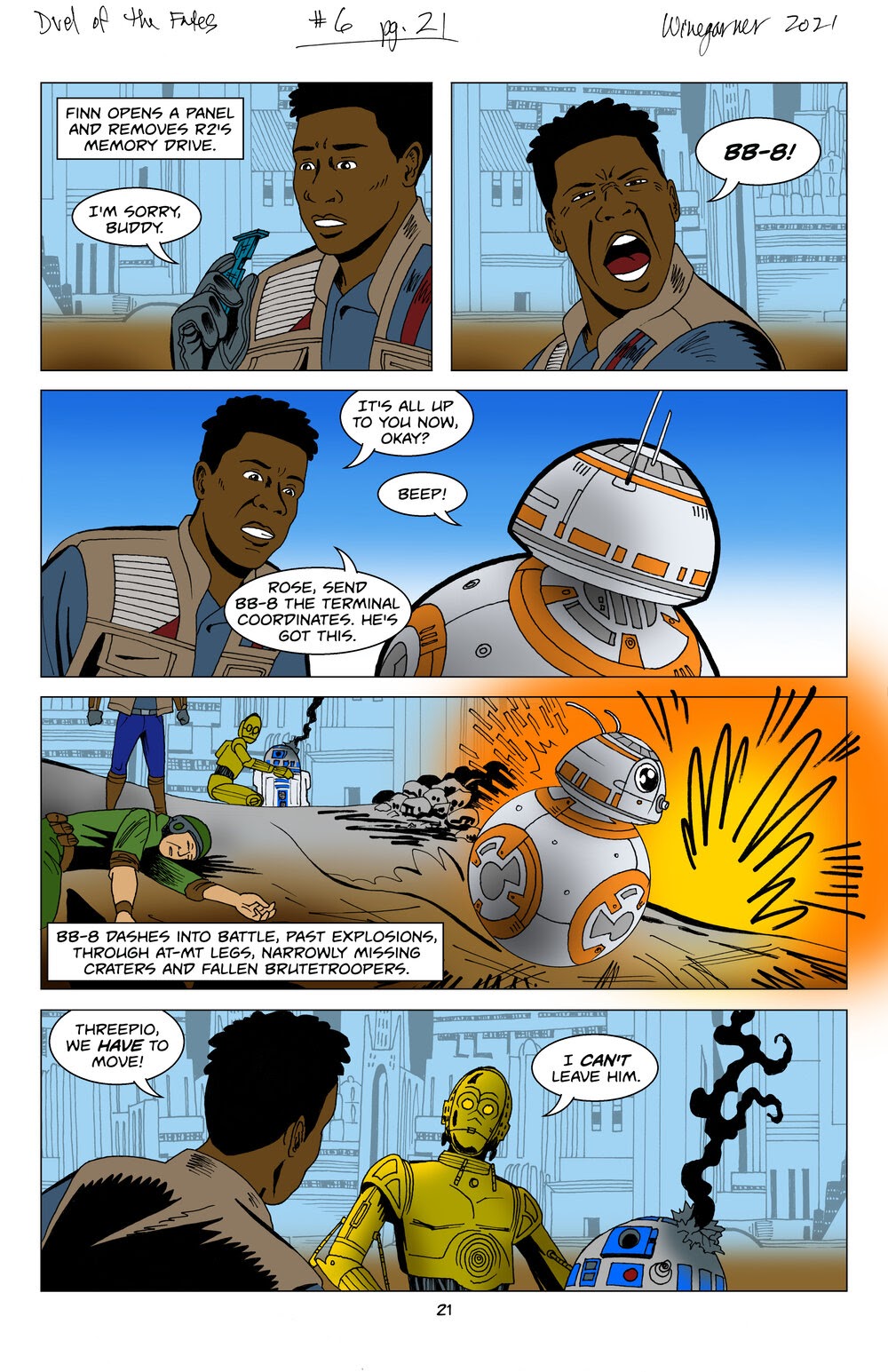 Read online Star Wars: Duel of the Fates comic -  Issue #6 - 20