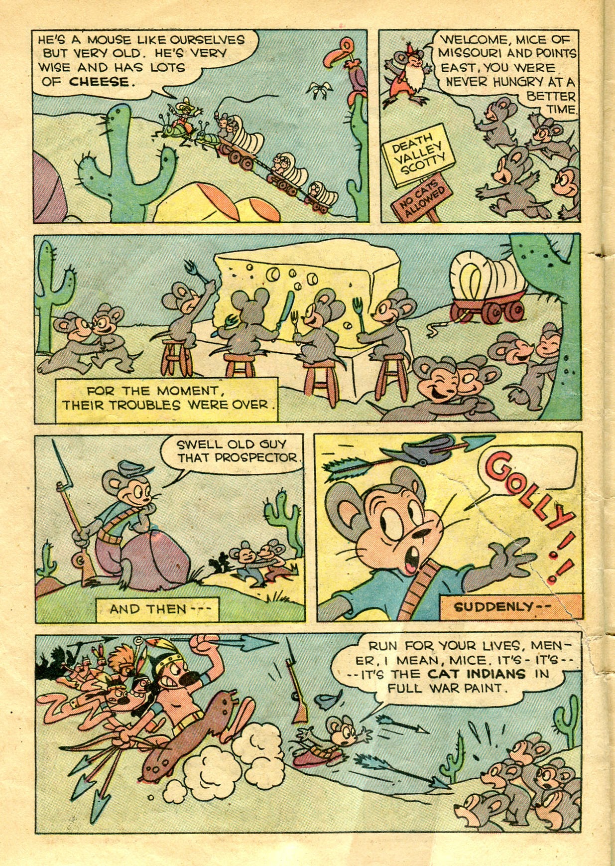 Read online Paul Terry's Mighty Mouse Comics comic -  Issue #12 - 22