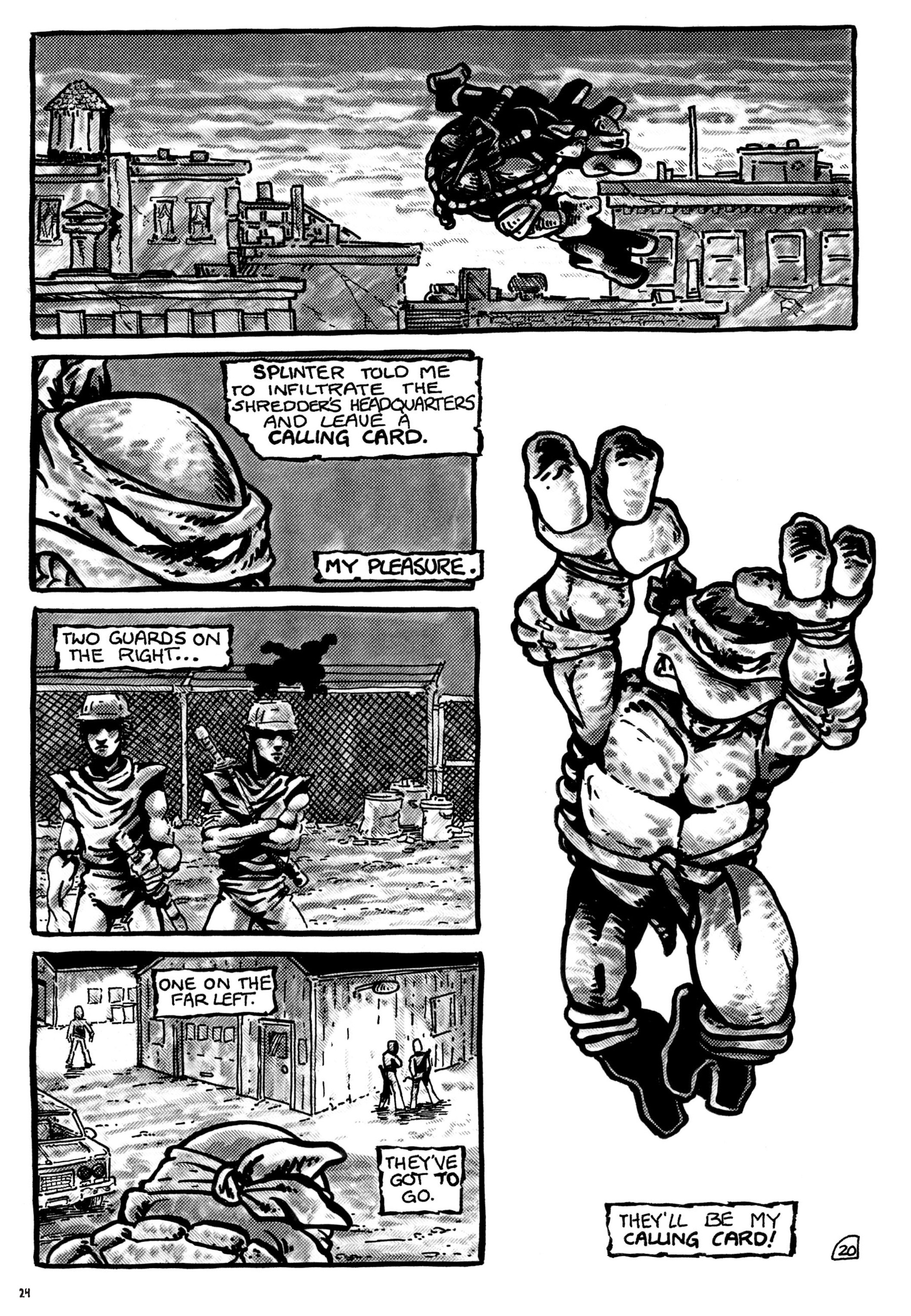 Read online Teenage Mutant Ninja Turtles: The Ultimate Collection comic -  Issue # TPB 1 (Part 1) - 24