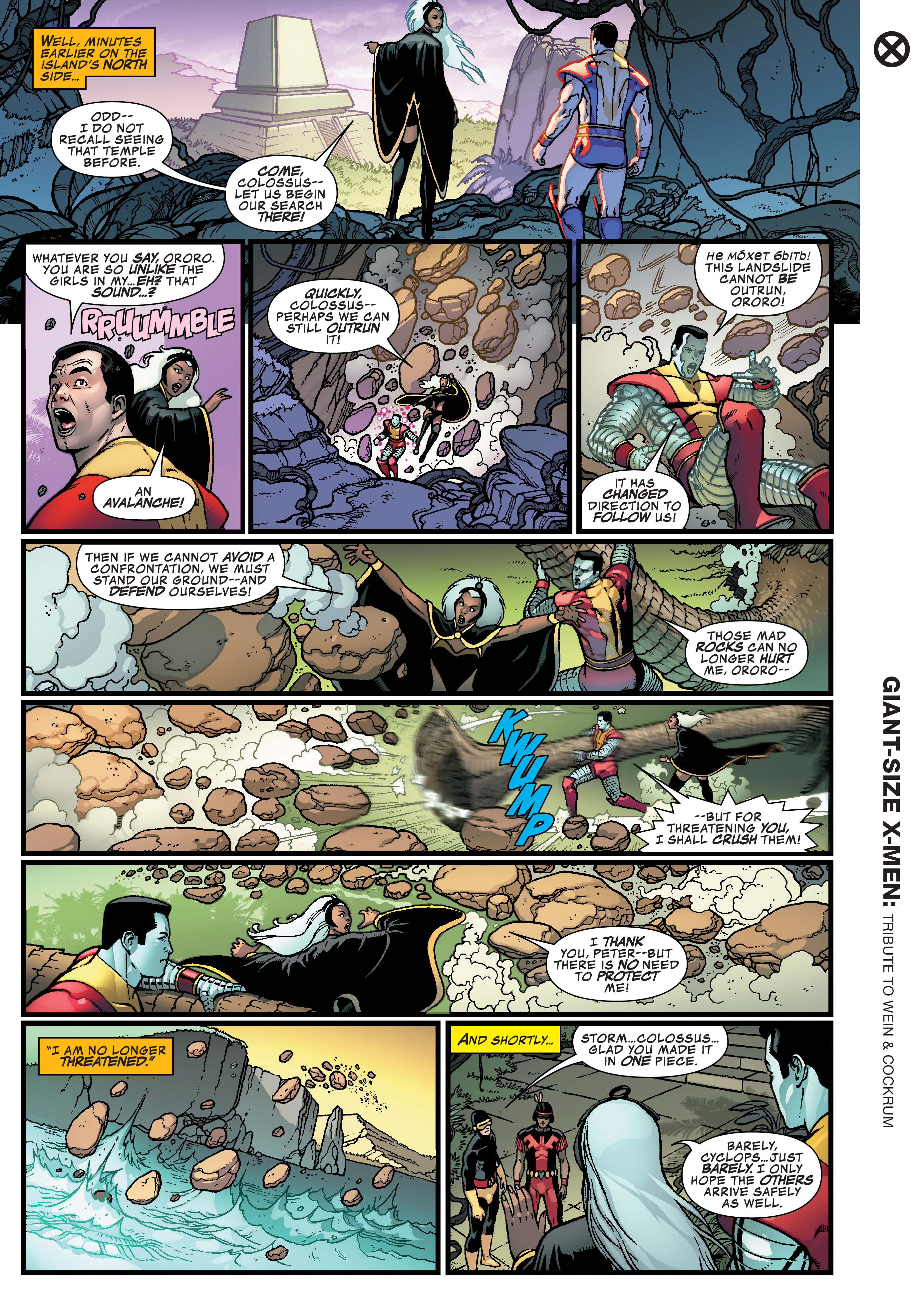 Read online Giant-Size X-Men: Tribute To Wein & Cockrum Gallery Edition comic -  Issue # TPB (Part 1) - 28