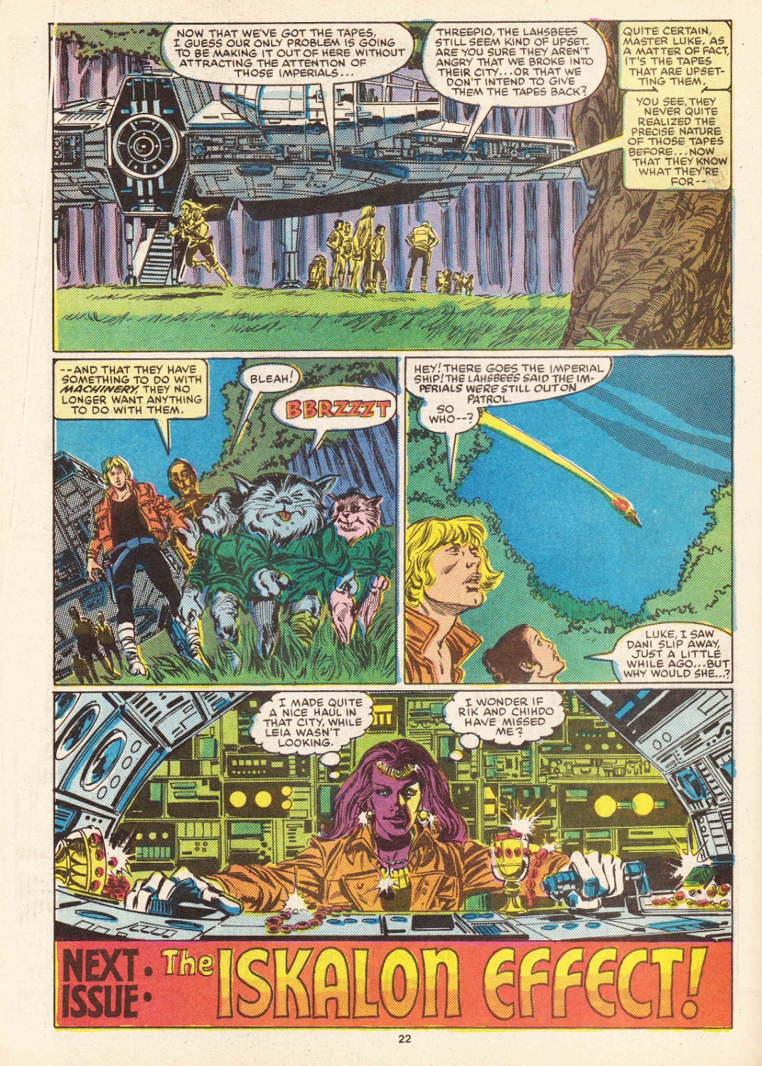 Read online Return of the Jedi comic -  Issue #6 - 22