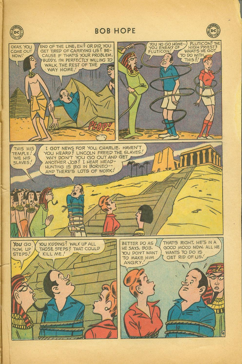 Read online The Adventures of Bob Hope comic -  Issue #64 - 25