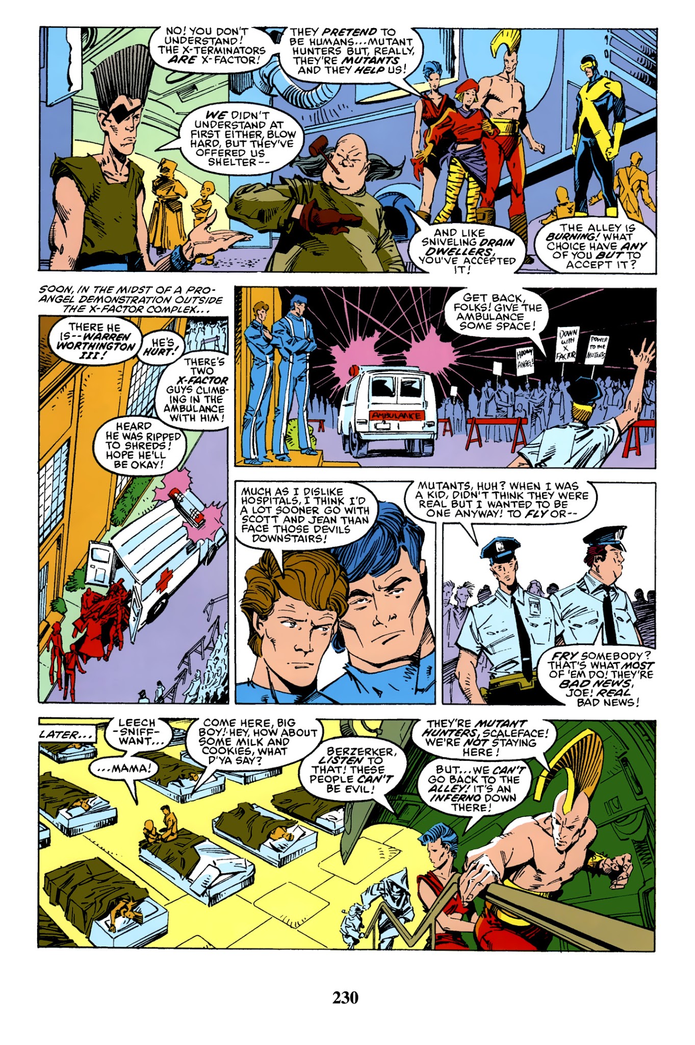 Read online X-Men: Mutant Massacre comic -  Issue # TPB - 229