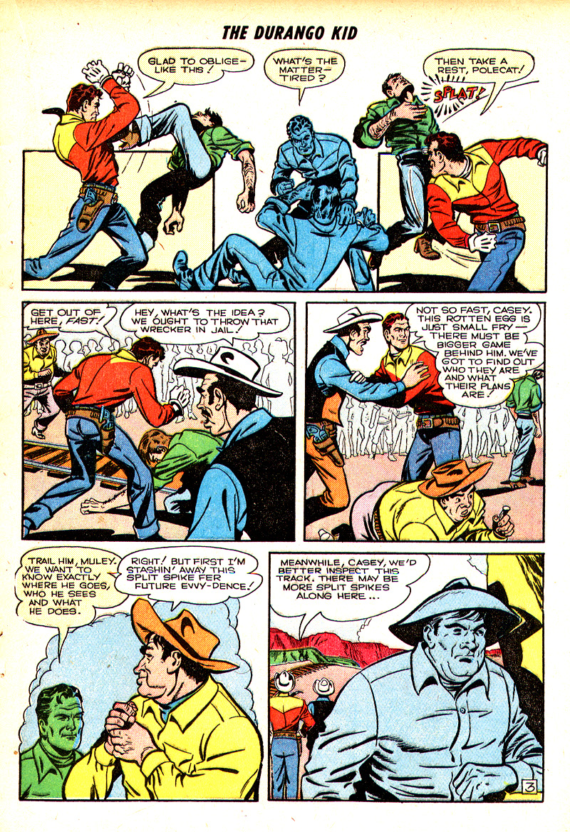 Read online Charles Starrett as The Durango Kid comic -  Issue #4 - 14