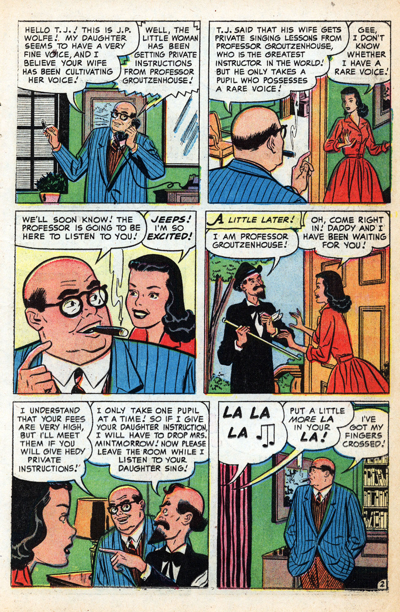 Read online Patsy and her Pals comic -  Issue #21 - 11