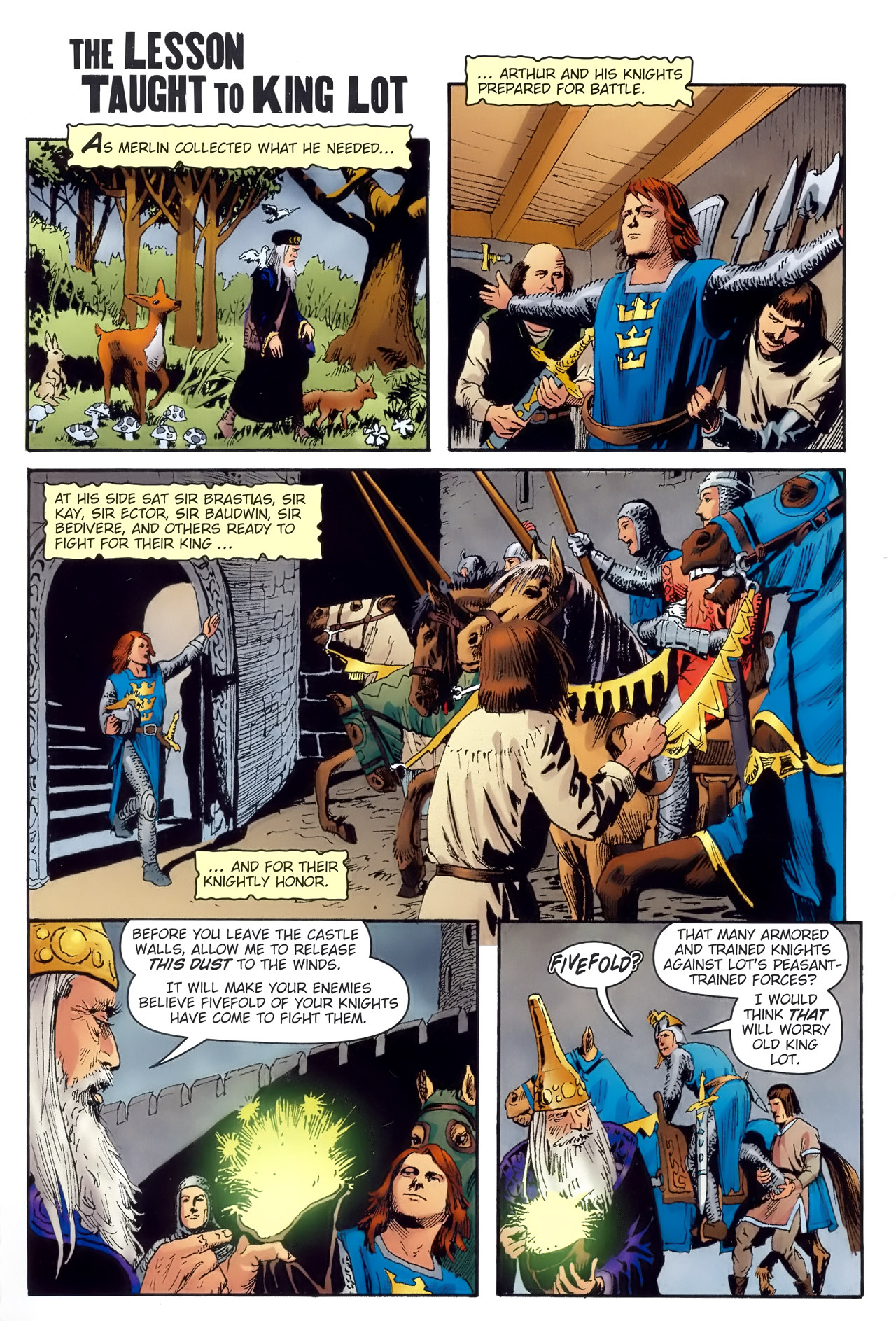 Read online King Arthur - Excalibur Unsheated comic -  Issue # Full - 23