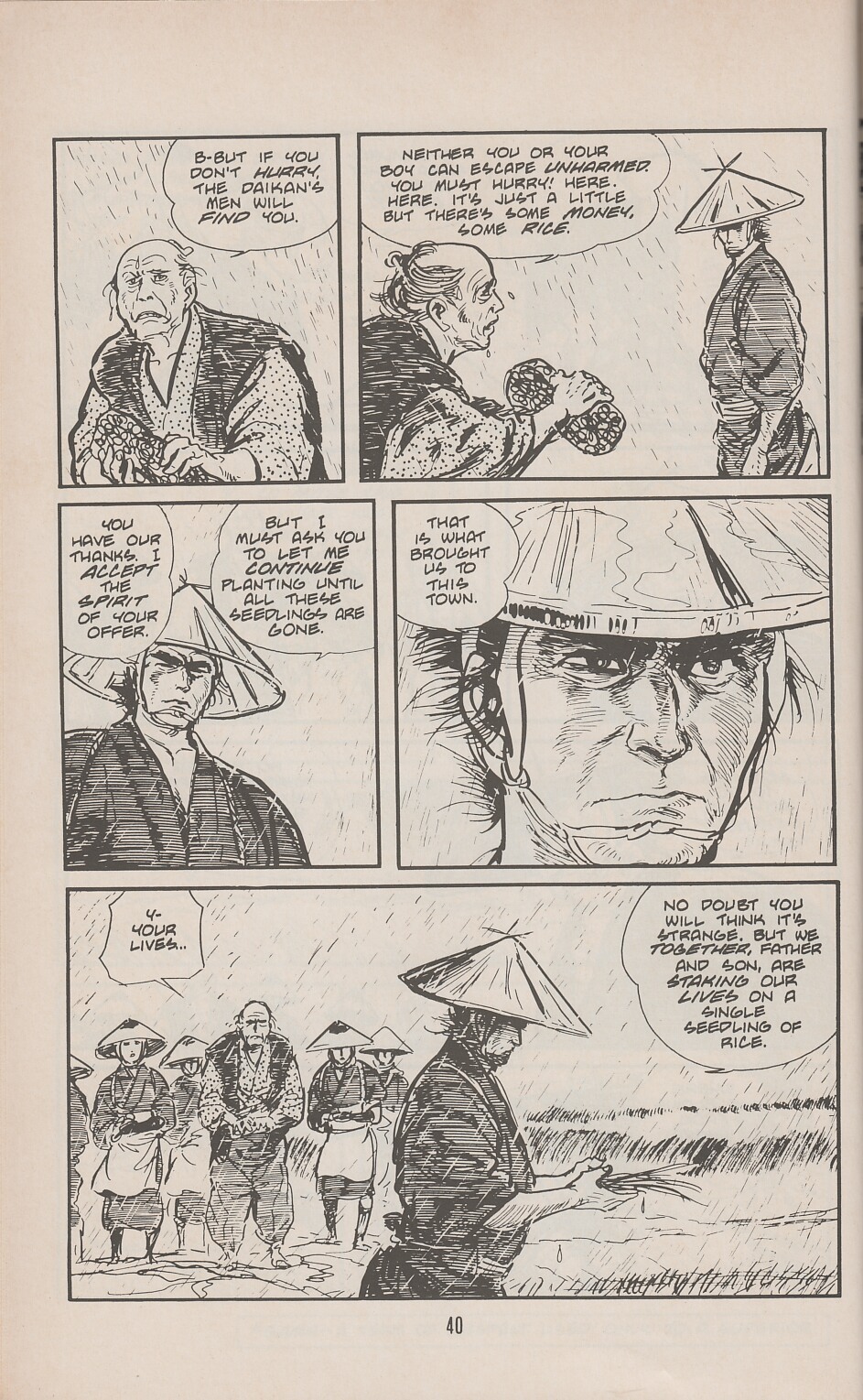 Read online Lone Wolf and Cub comic -  Issue #14 - 44