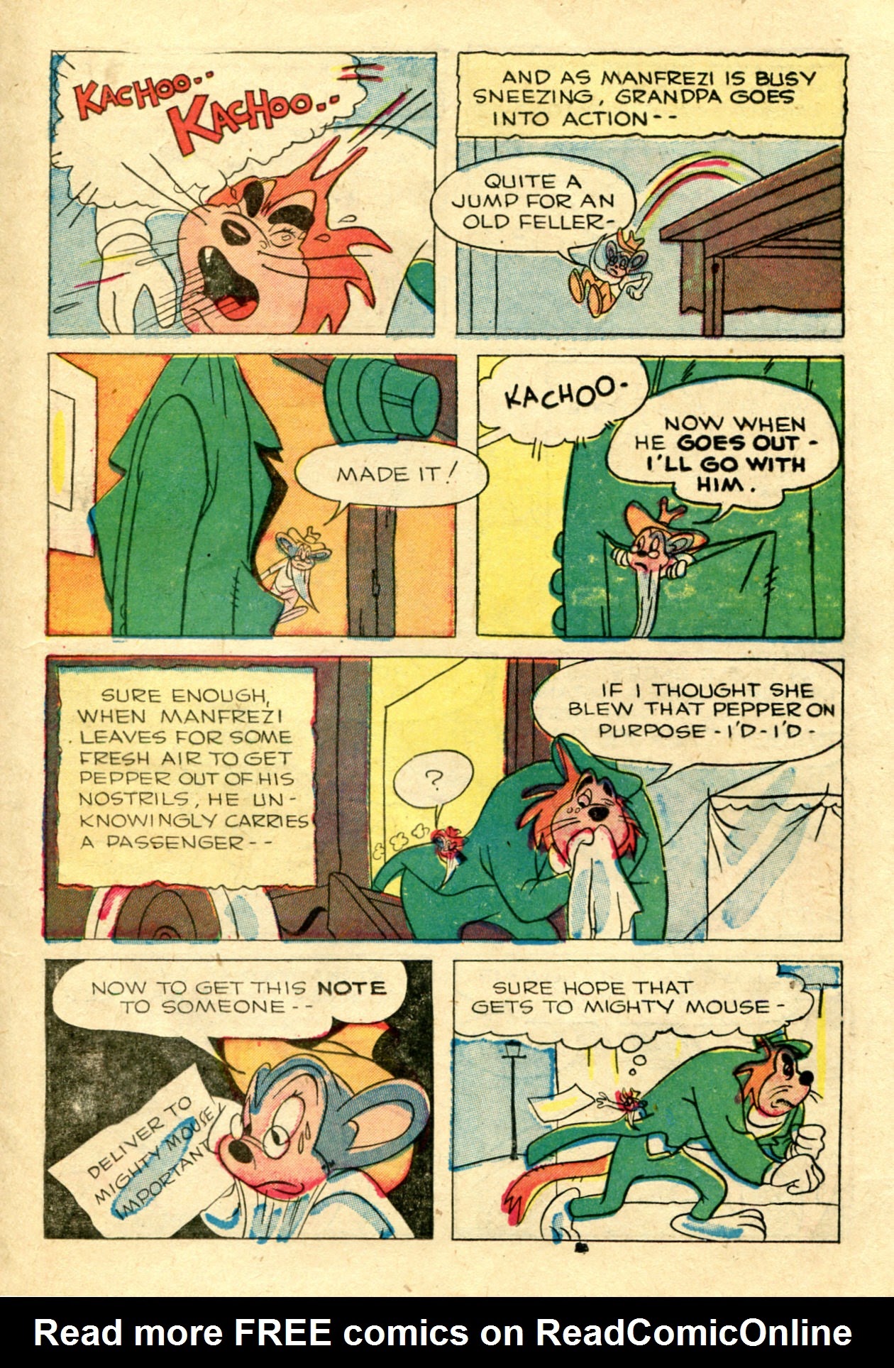 Read online Paul Terry's Mighty Mouse Comics comic -  Issue #50 - 13