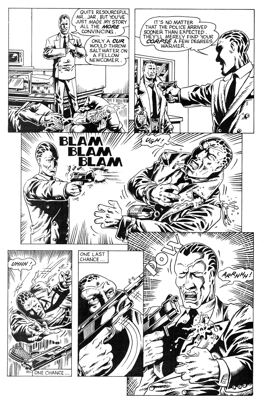 Read online Alien Nation: The Skin Trade comic -  Issue #4 - 21