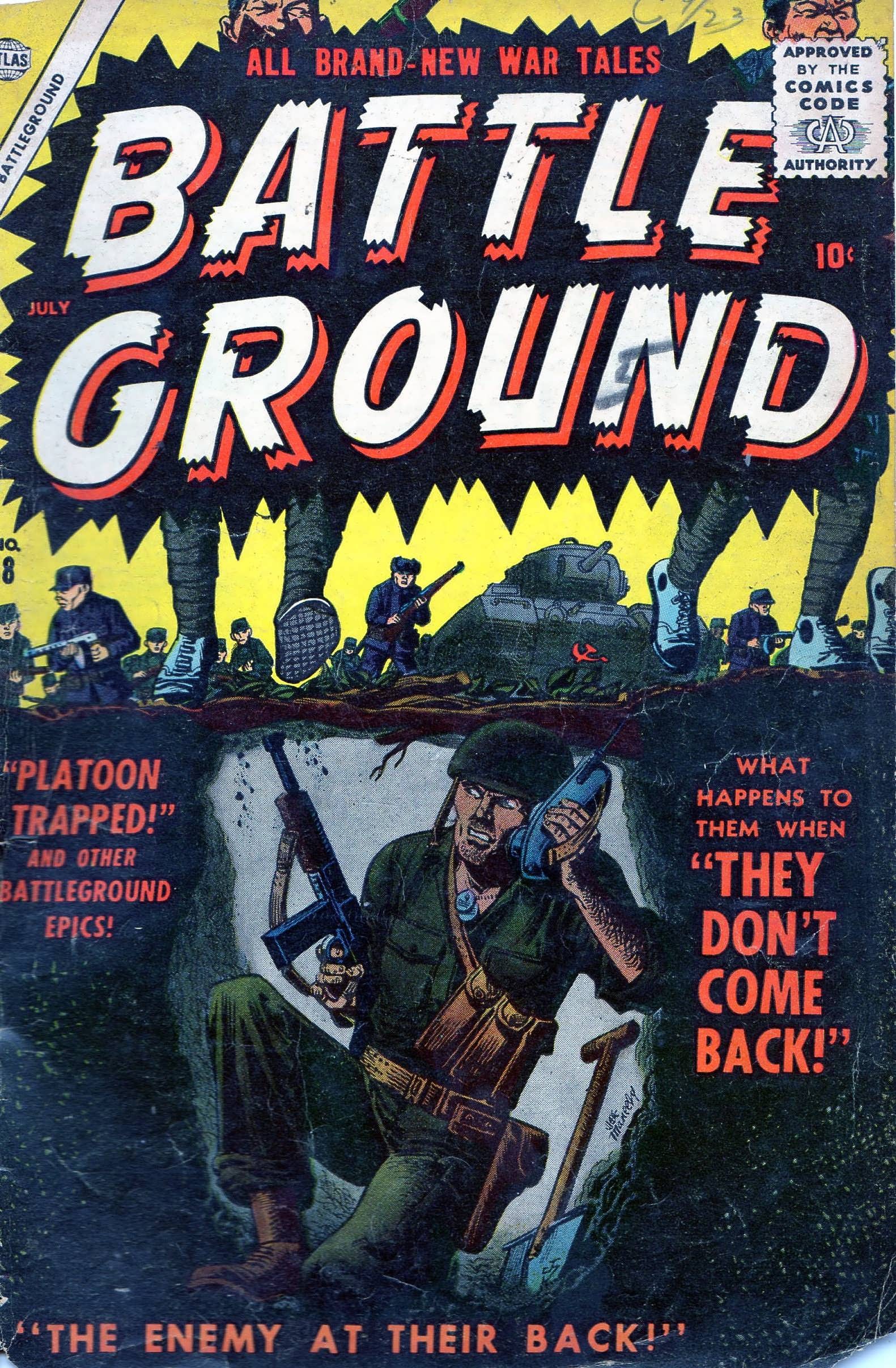 Read online Battleground comic -  Issue #18 - 1