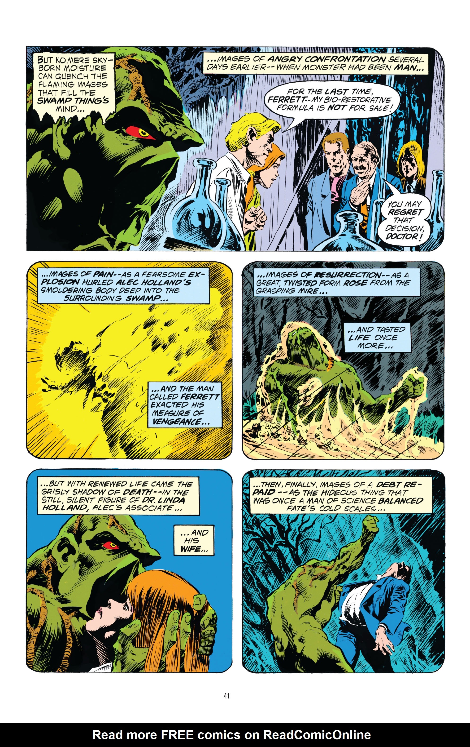 Read online Swamp Thing: The Bronze Age comic -  Issue # TPB 1 (Part 1) - 41