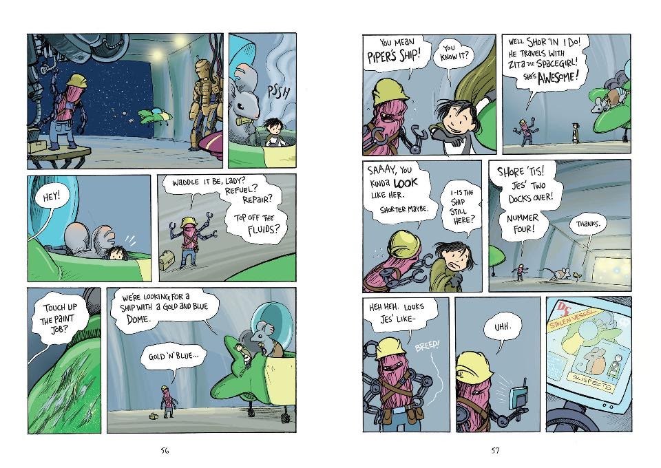 Read online Legends of Zita the Spacegirl comic -  Issue # TPB - 32